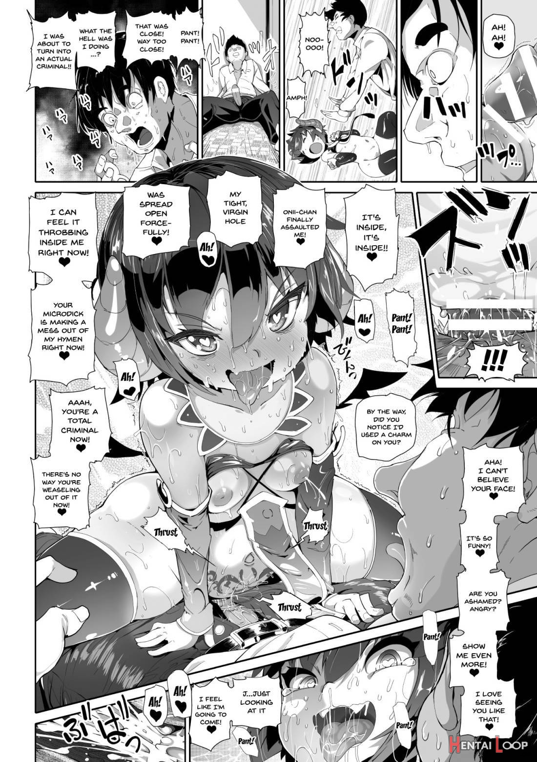 2D Comic Magazine Mesugaki Succubus Seisai Namaiki Aka-chan Heya o Wakarase-bou de Kousei Knock Vol. 1 page 67