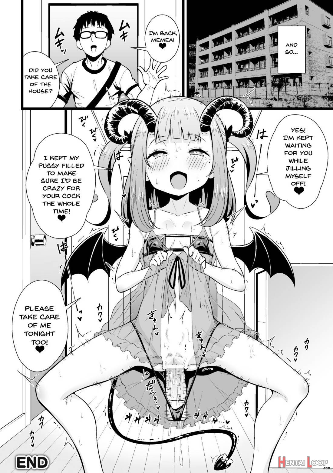 2D Comic Magazine Mesugaki Succubus Seisai Namaiki Aka-chan Heya o Wakarase-bou de Kousei Knock Vol. 2 page 21