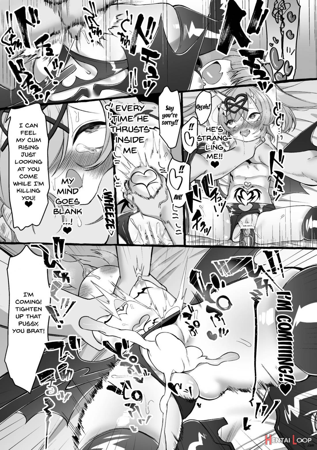 2D Comic Magazine Mesugaki Succubus Seisai Namaiki Aka-chan Heya o Wakarase-bou de Kousei Knock Vol. 2 page 54