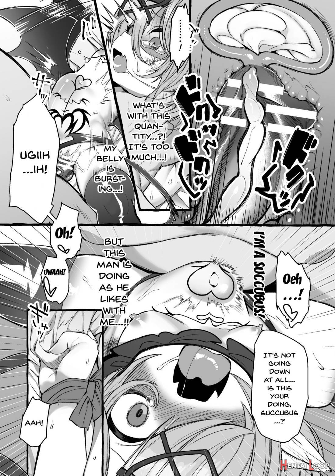 2D Comic Magazine Mesugaki Succubus Seisai Namaiki Aka-chan Heya o Wakarase-bou de Kousei Knock Vol. 2 page 55