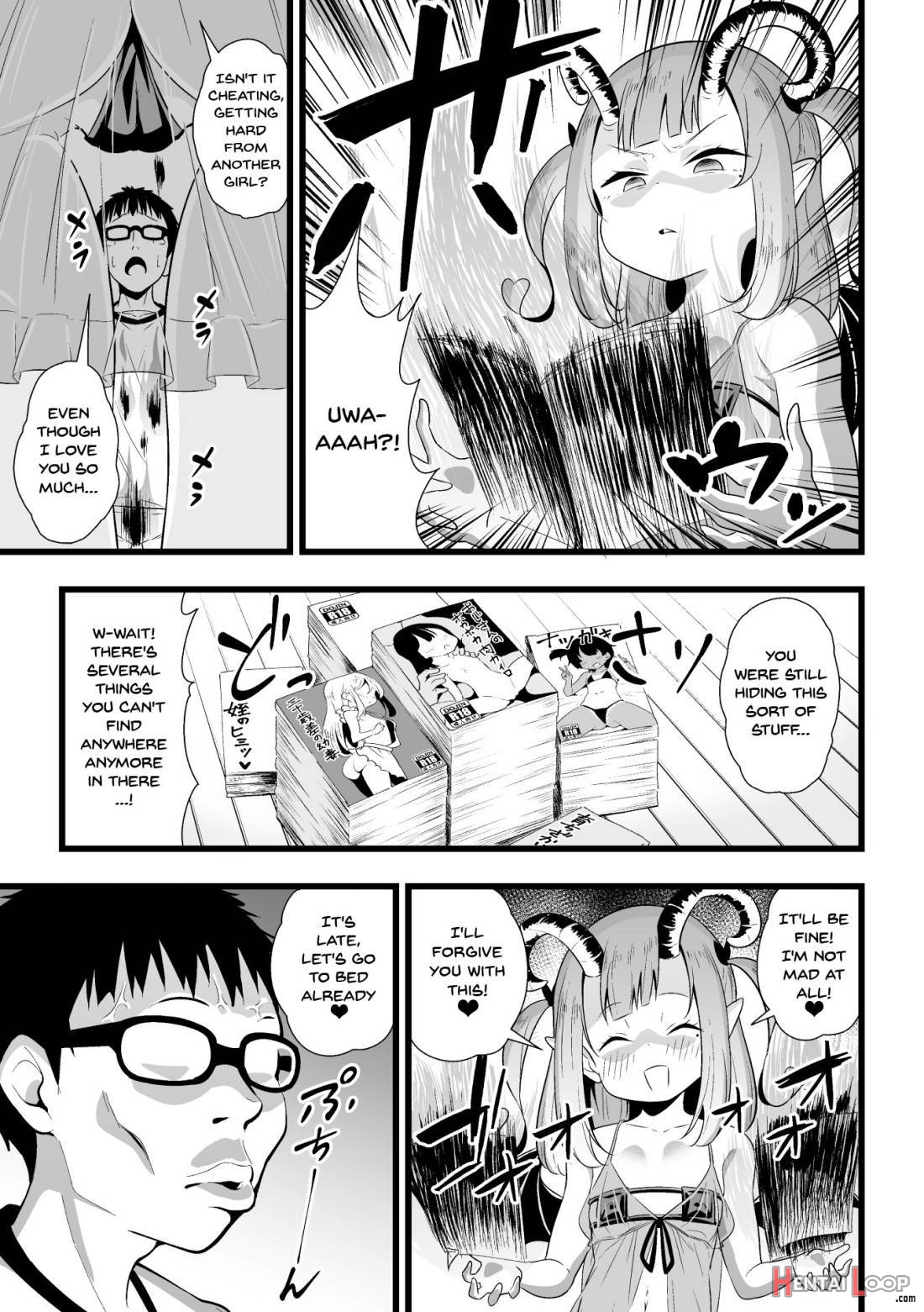 2D Comic Magazine Mesugaki Succubus Seisai Namaiki Aka-chan Heya o Wakarase-bou de Kousei Knock Vol. 2 page 8