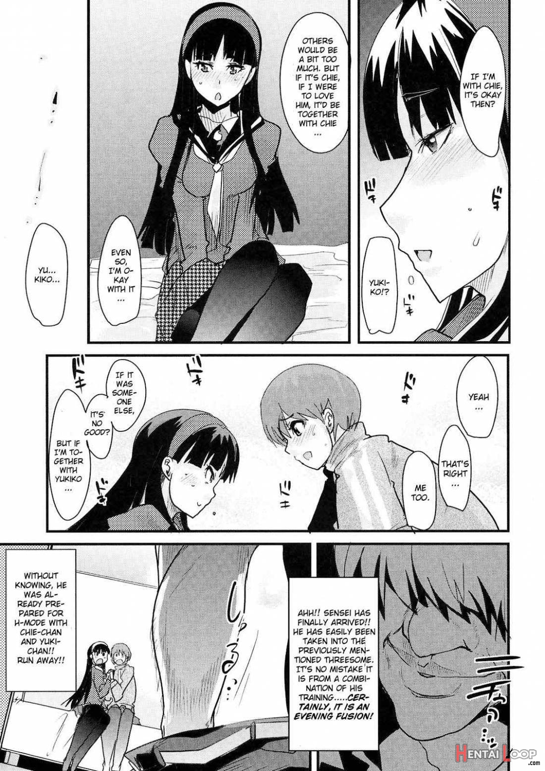 Akai Yukiko to Midori no Chie-chan to Tofu to Boku to Rori page 6