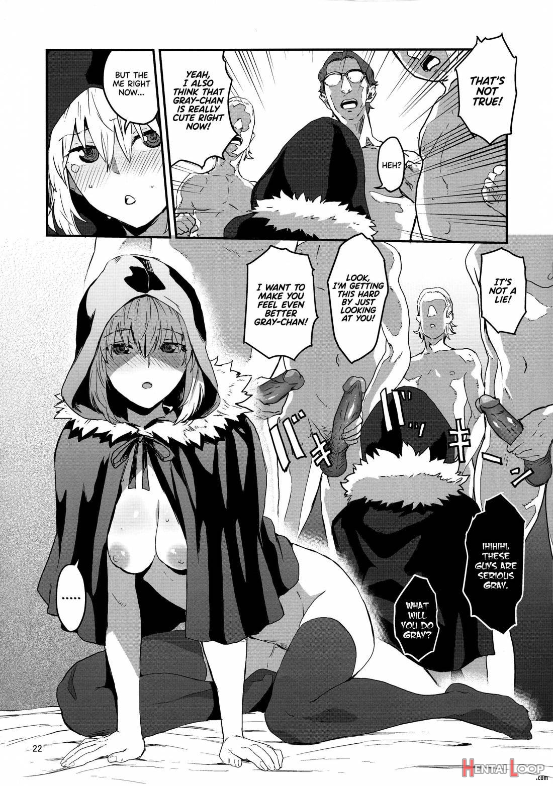 Akogare no Gray-chan no Yowami ni Tsukekonde, Minna de Doutei o Sotsugyou sasete Moraimashita. page 19