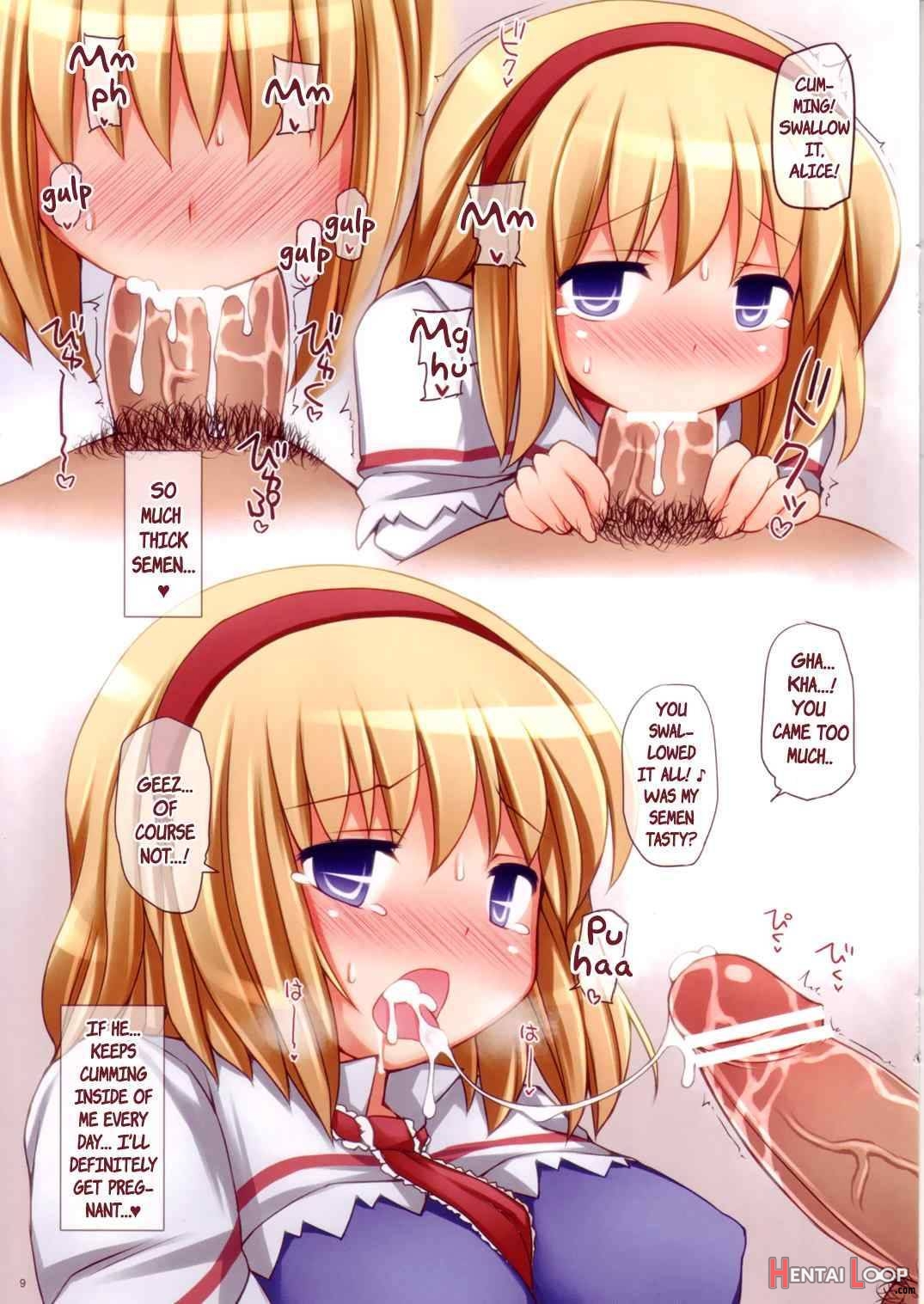 Alice-chan ni chu dashi shita itsu! page 8