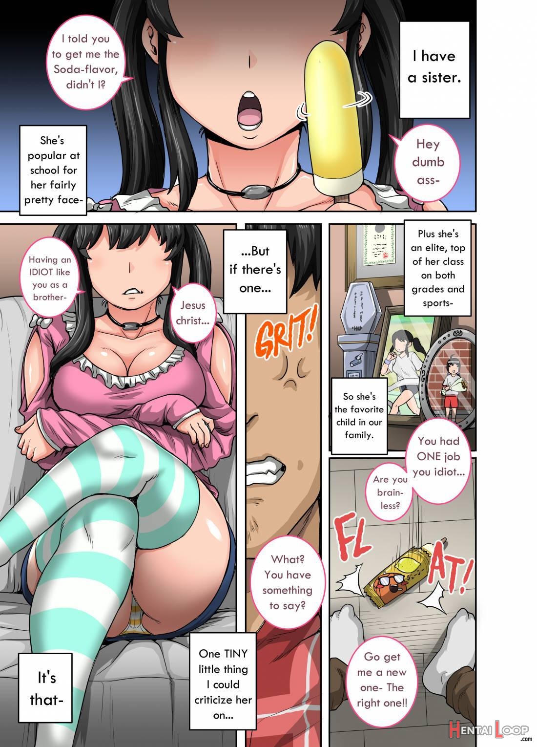 Annoying Sister Needs to Be Scolded!! page 3