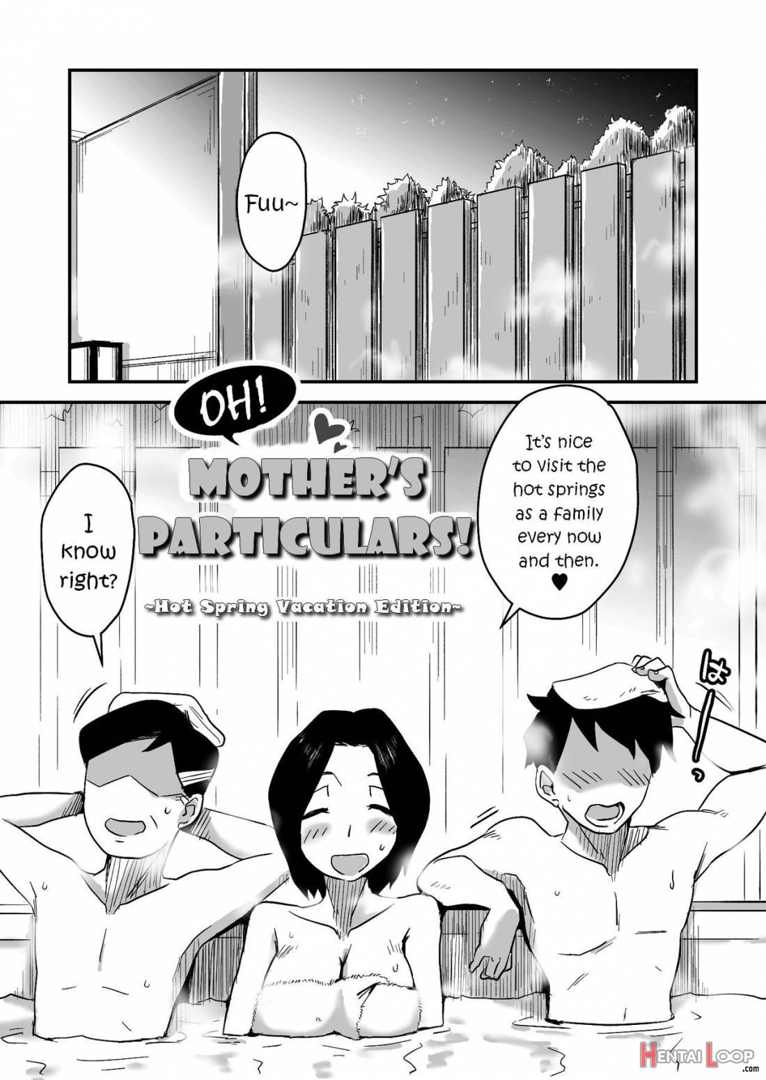 Ano! Okaa-san no Shousai ~Onsen Ryokou Hen~ page 2