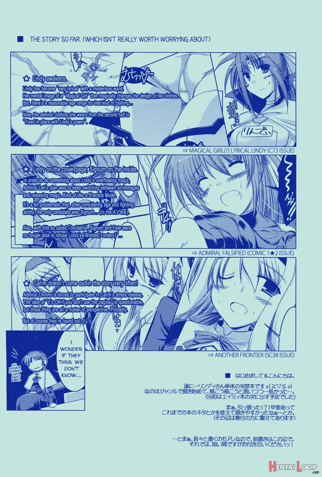ANOTHER FRONTIER 02 Magical Girl Lyrical Lindy-san #03 page 2