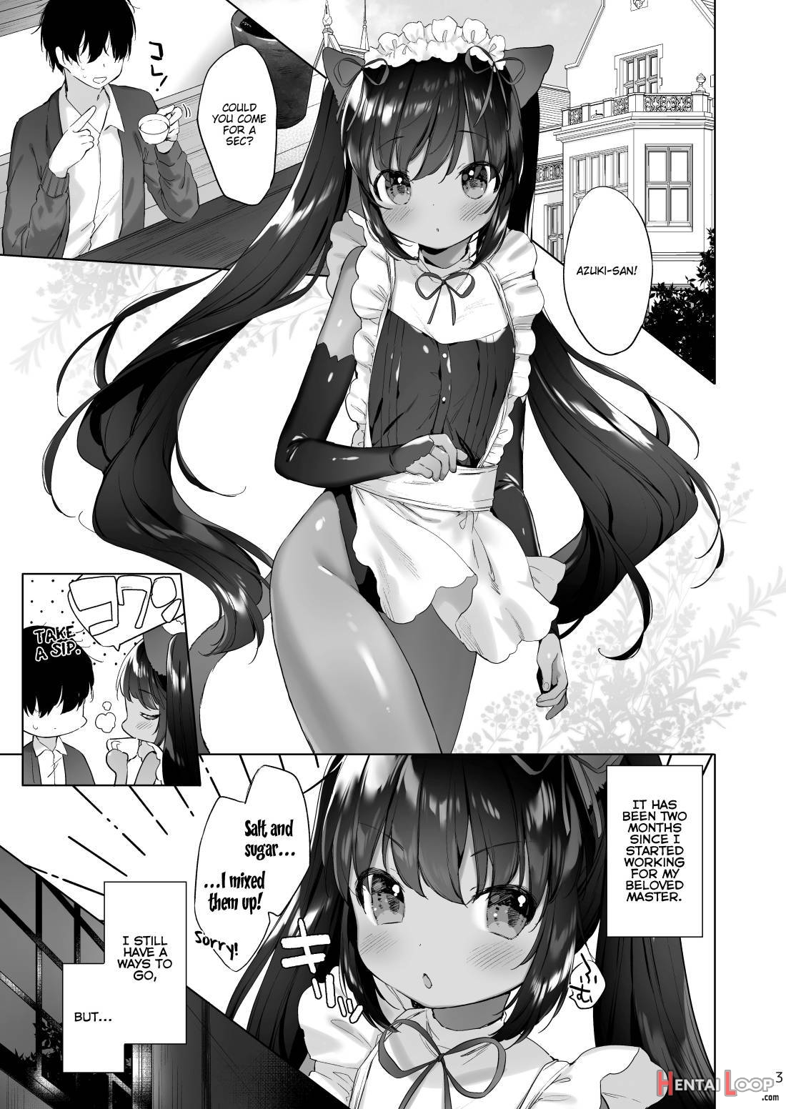 Azuki-san wa Genkai desu! page 3