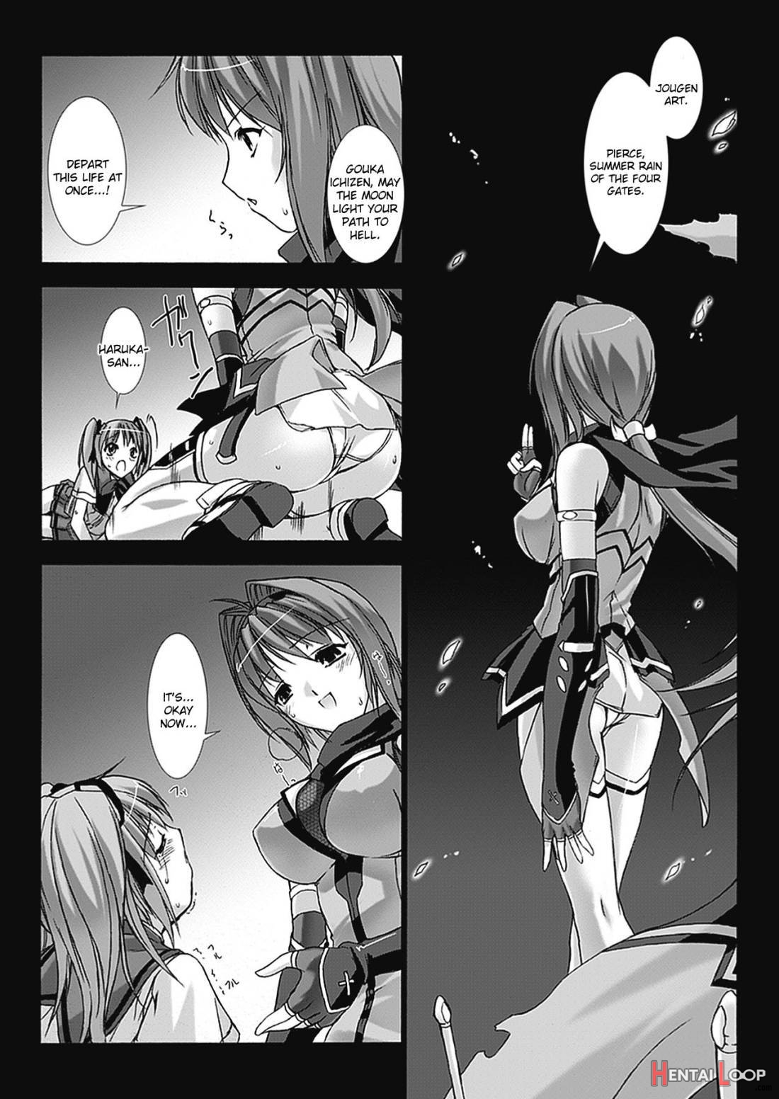 Beat Blades Haruka: Book of the Blade page 41