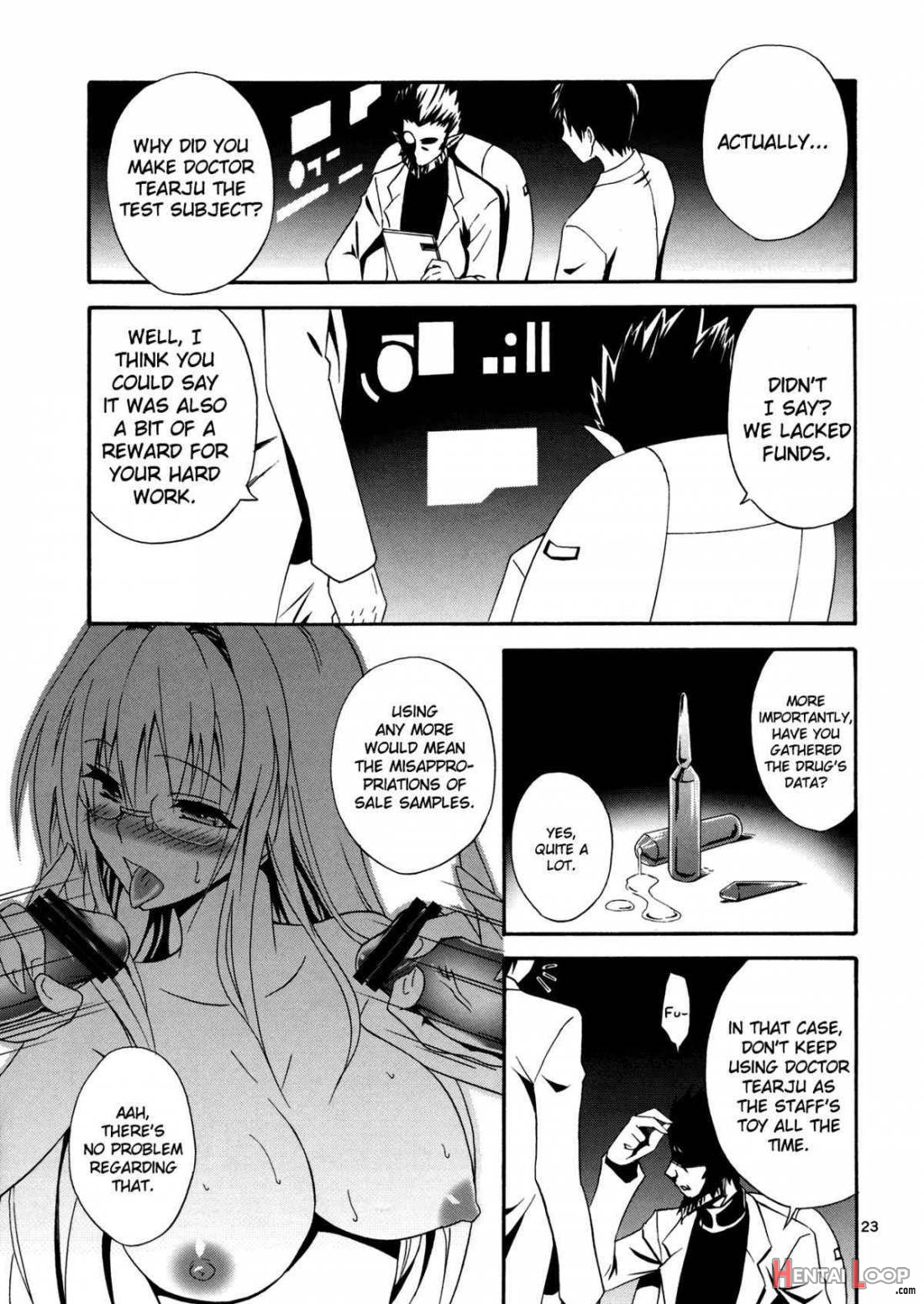 Bijin Kagakusha in Aku no Soshiki page 20