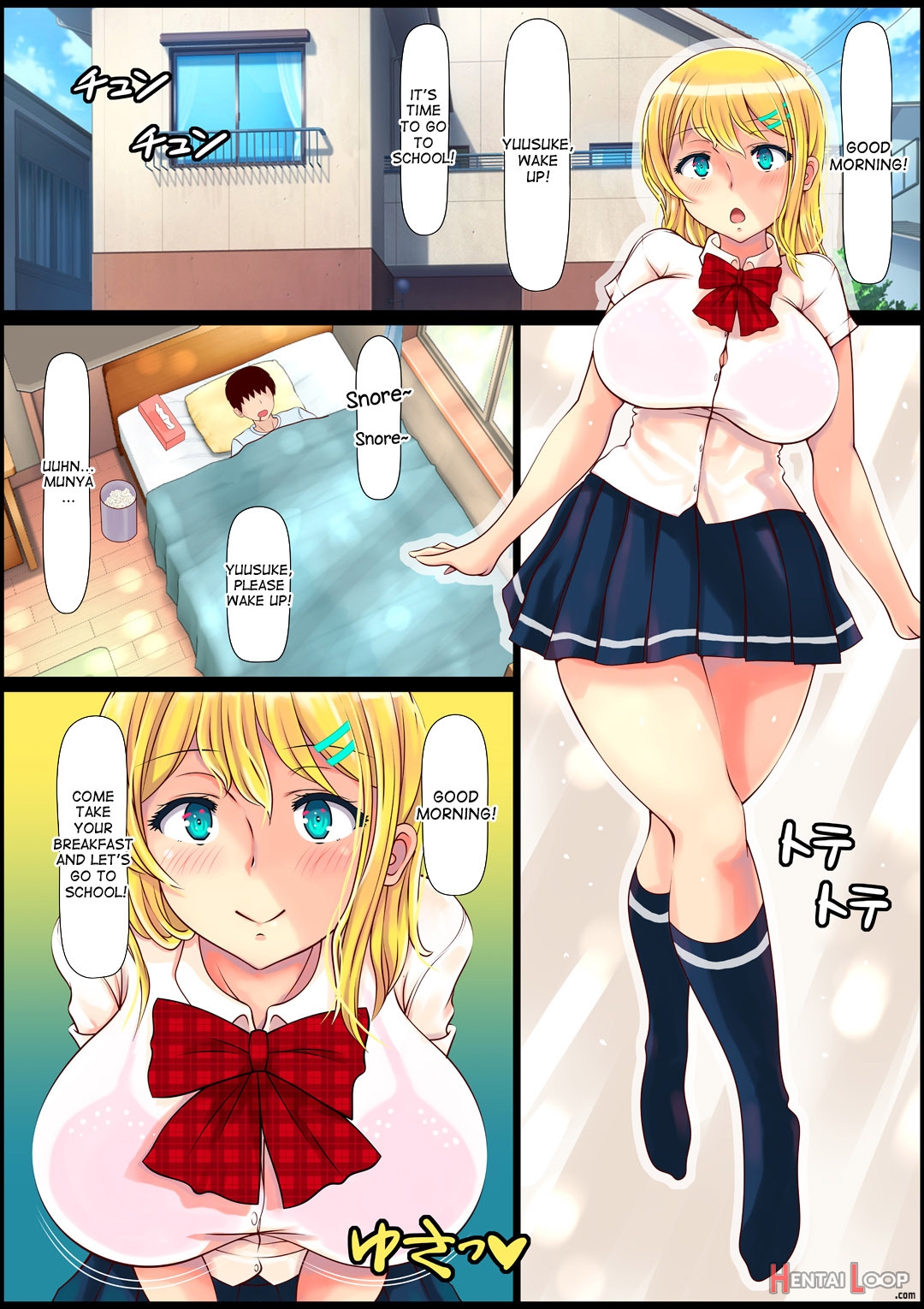 Blond Joshi Ryuugakusei Tanetsuke Press Namahame Taiken page 2