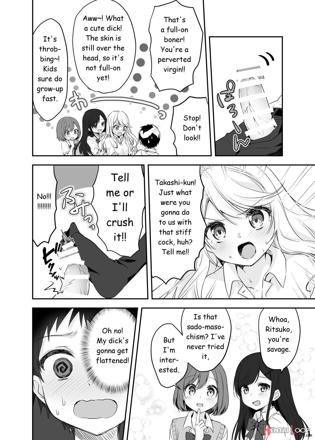 Boku no Onee-chan to Tomodachi wo Nemurasete Osottemitara Kaeriuchi ni Atta page 12