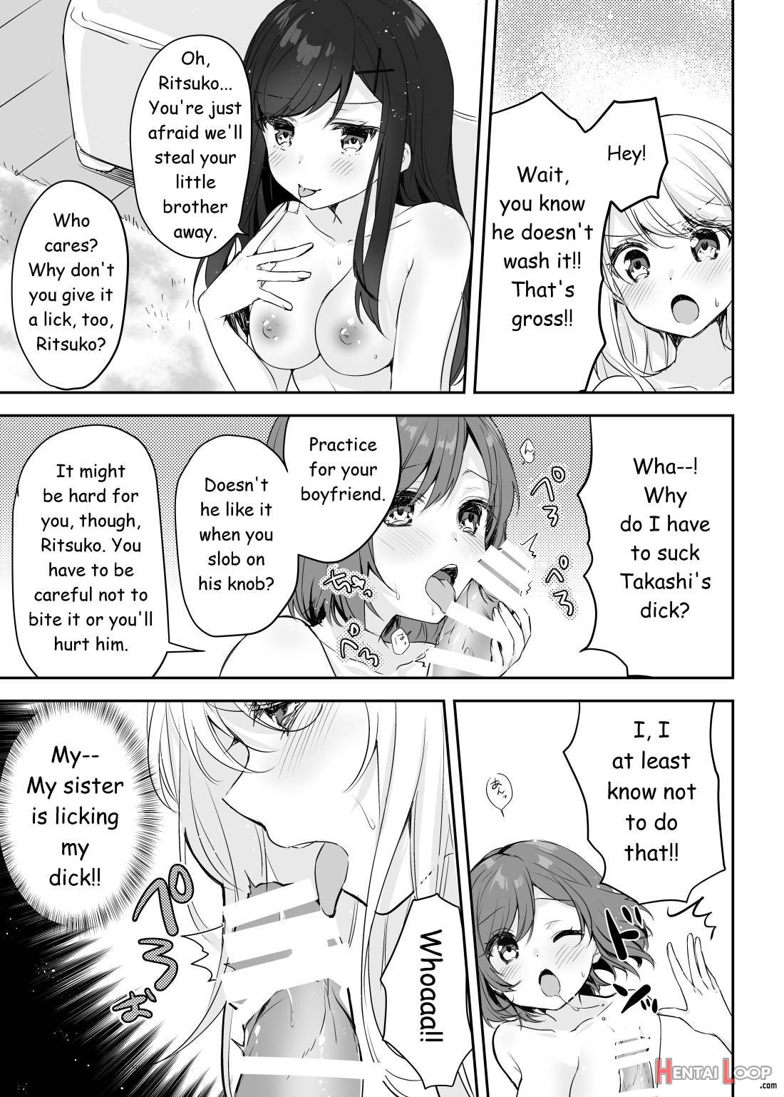 Boku no Onee-chan to Tomodachi wo Nemurasete Osottemitara Kaeriuchi ni Atta page 21