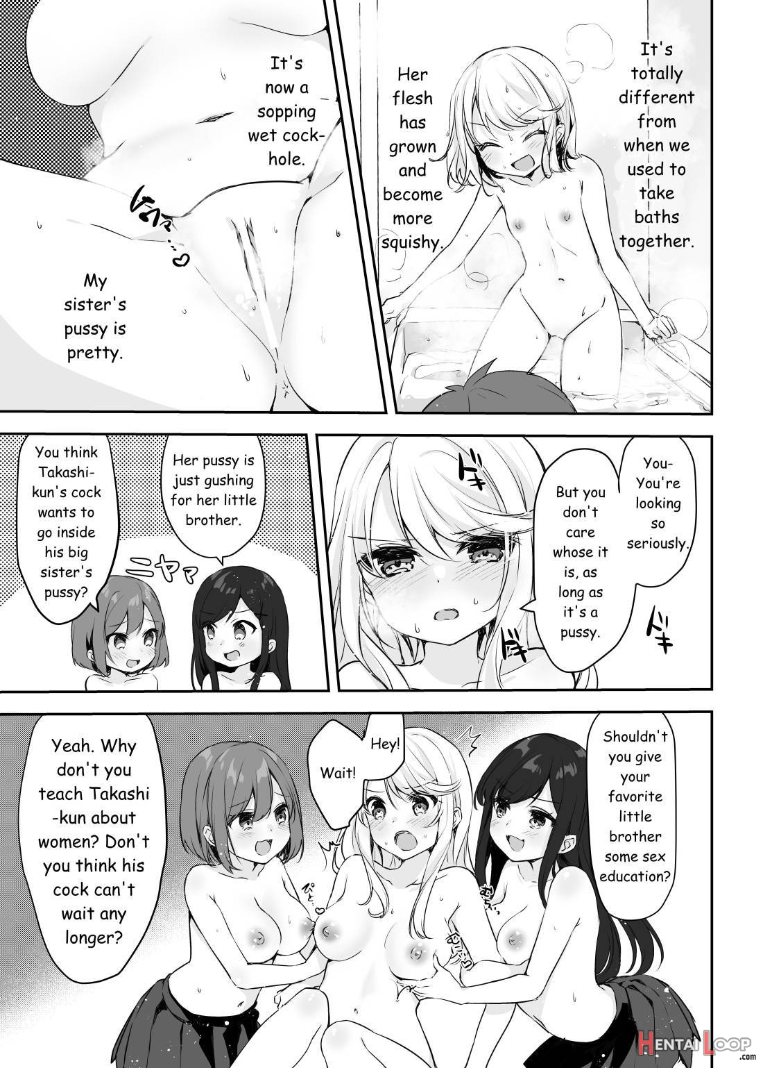 Boku no Onee-chan to Tomodachi wo Nemurasete Osottemitara Kaeriuchi ni Atta page 31