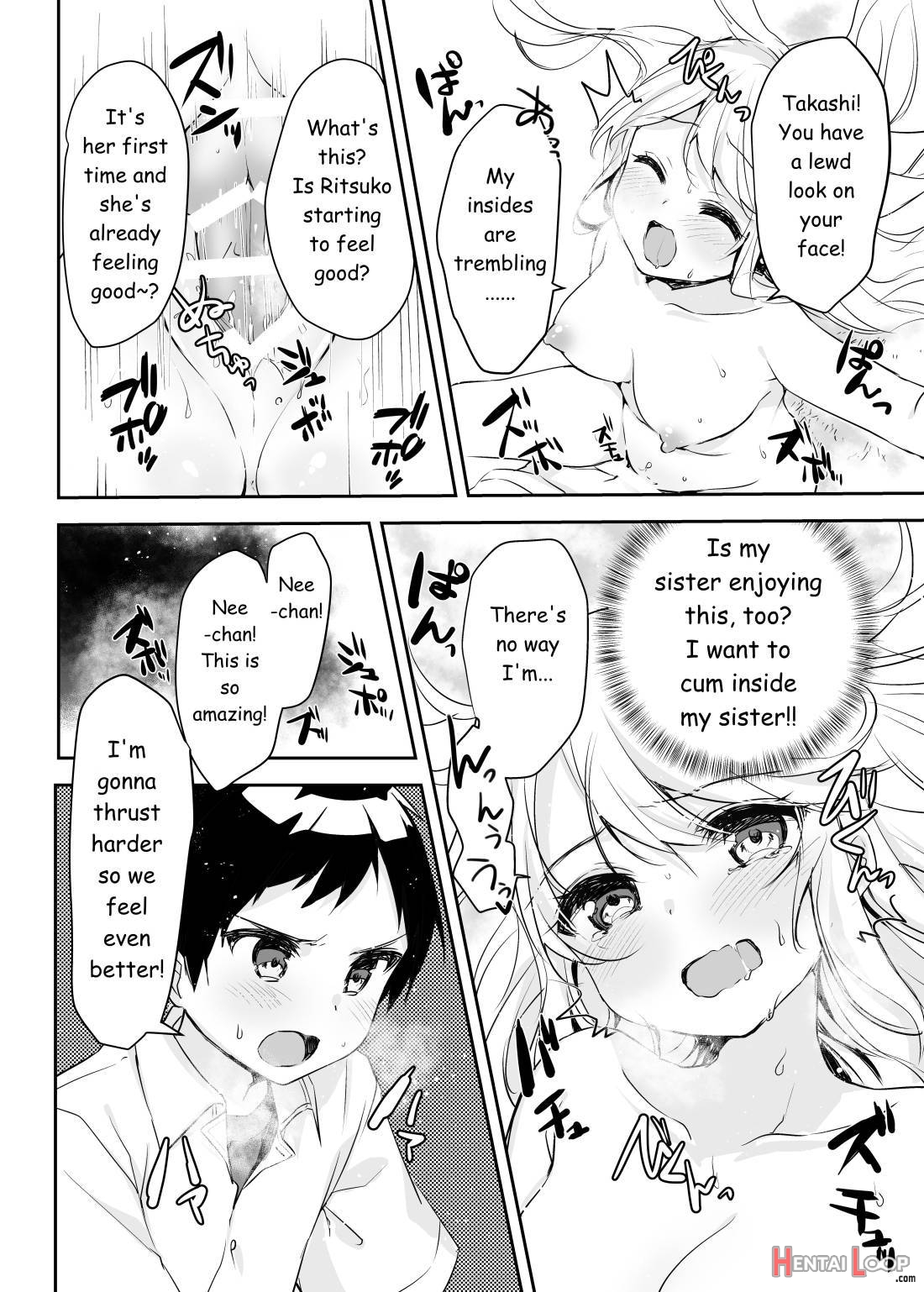 Boku no Onee-chan to Tomodachi wo Nemurasete Osottemitara Kaeriuchi ni Atta page 36