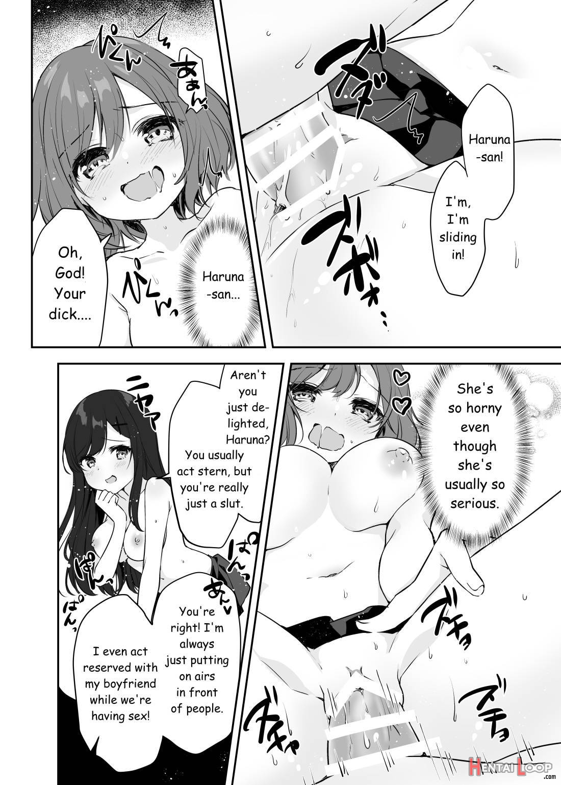 Boku no Onee-chan to Tomodachi wo Nemurasete Osottemitara Kaeriuchi ni Atta page 46