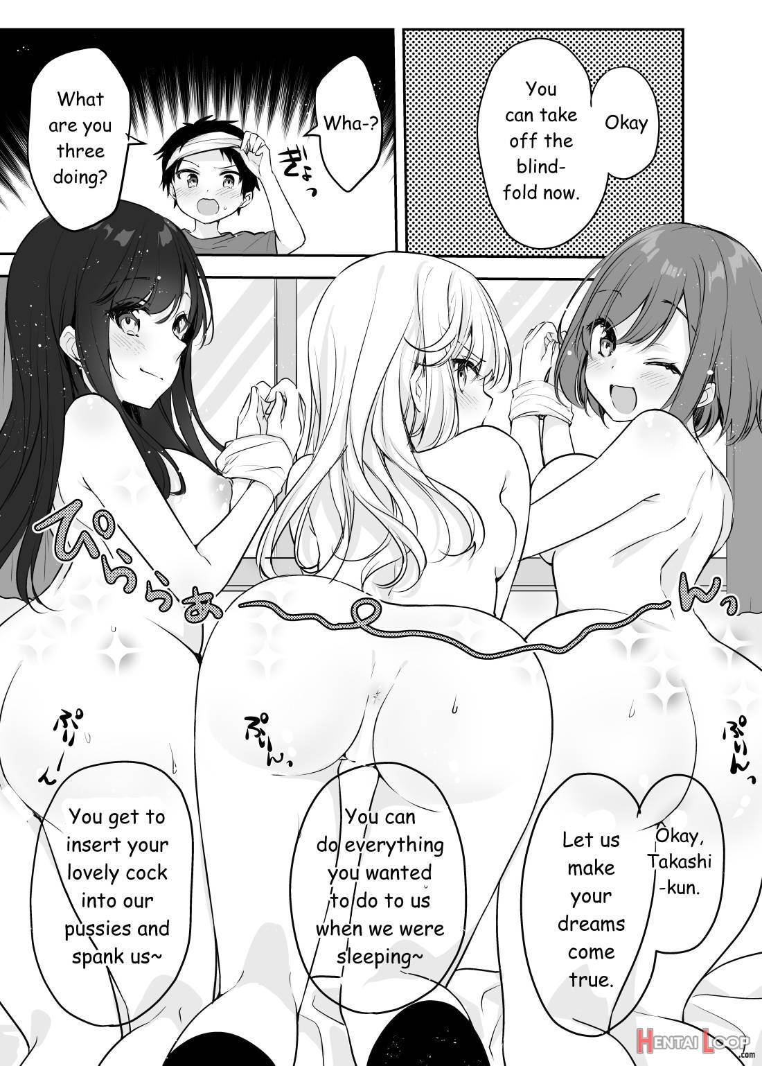 Boku no Onee-chan to Tomodachi wo Nemurasete Osottemitara Kaeriuchi ni Atta page 53