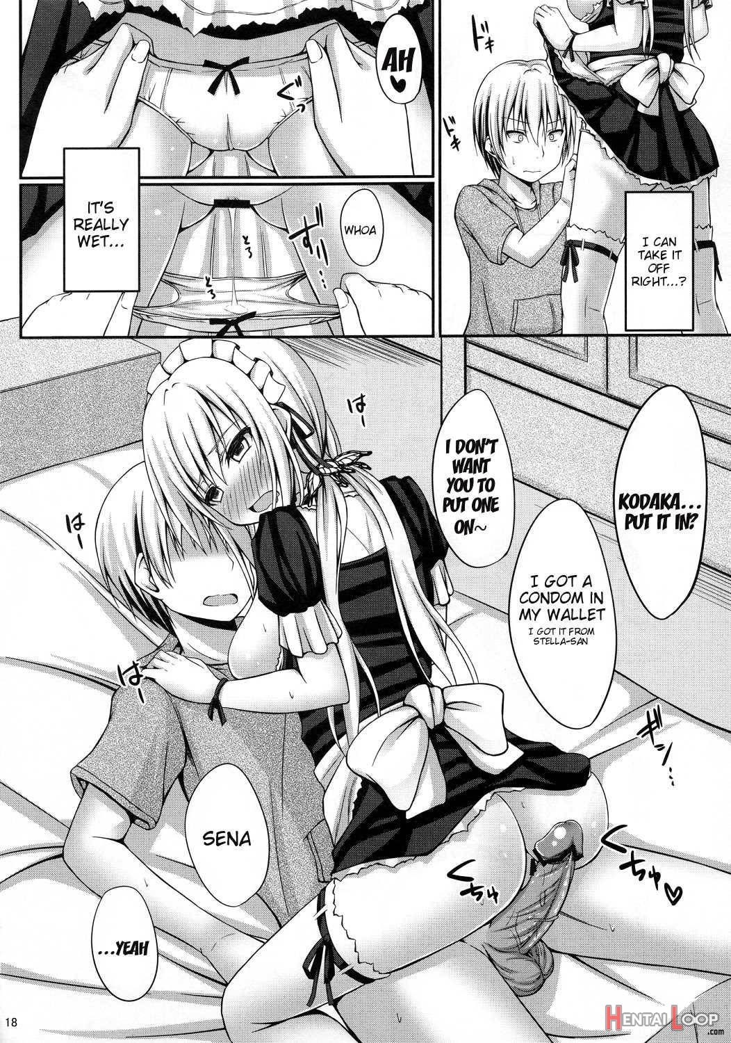 Boku wa Sena to Ichaicha shitai page 16