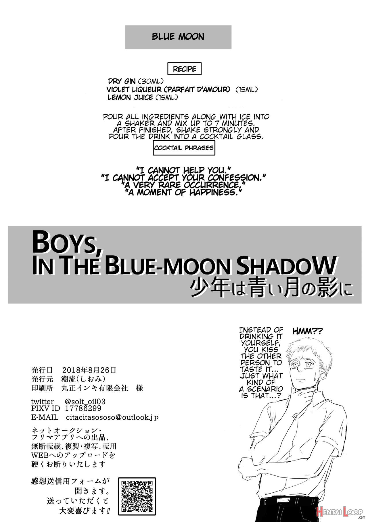 Boys, In The Blue-moon Shadows page 48