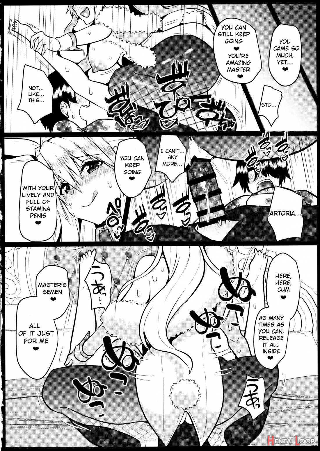 Bunny ni Natta Artoria wa Seiyoku ga Sugoi page 13