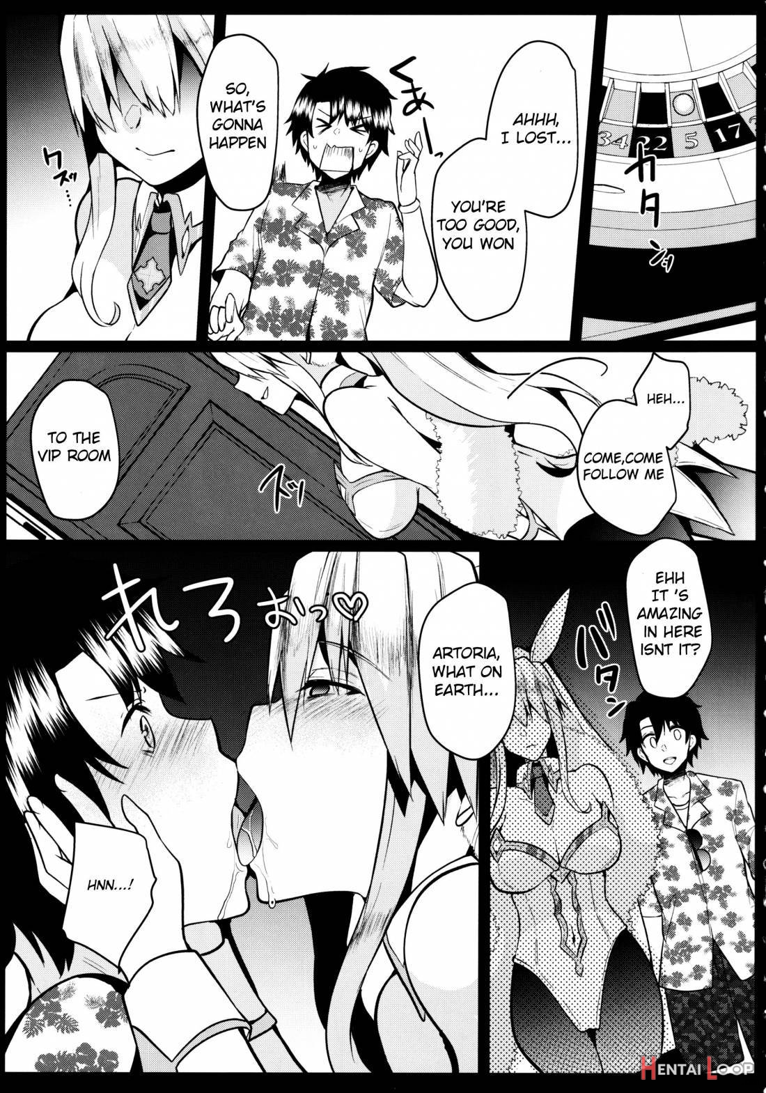 Bunny ni Natta Artoria wa Seiyoku ga Sugoi page 6