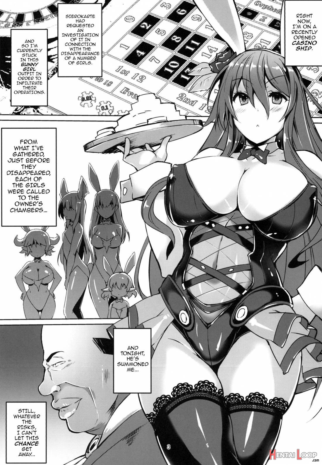 Bunny Rose ~Bunny Rosetta-san ga Ossan ni Yararechau Hanashi~ page 2