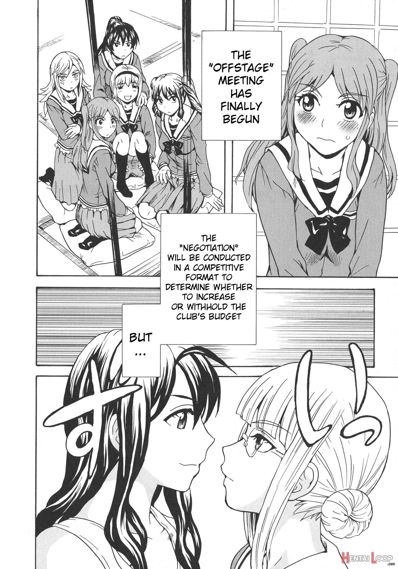 Calendula Girls Student Council! Club Budget Request Meeting Story Part 2 page 3