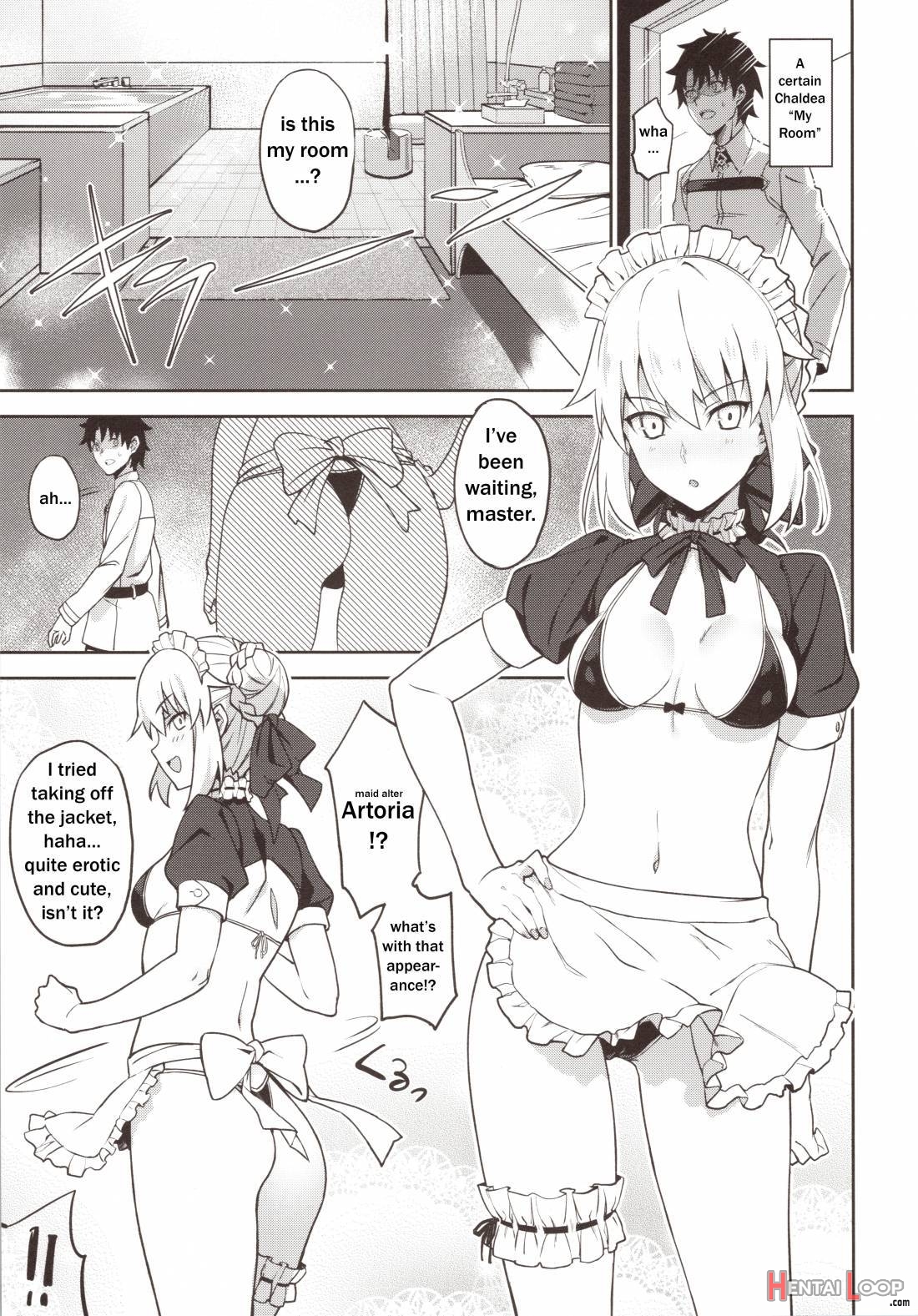 Chaldea Soap SSS-kyuu Gohoushi Maid page 2