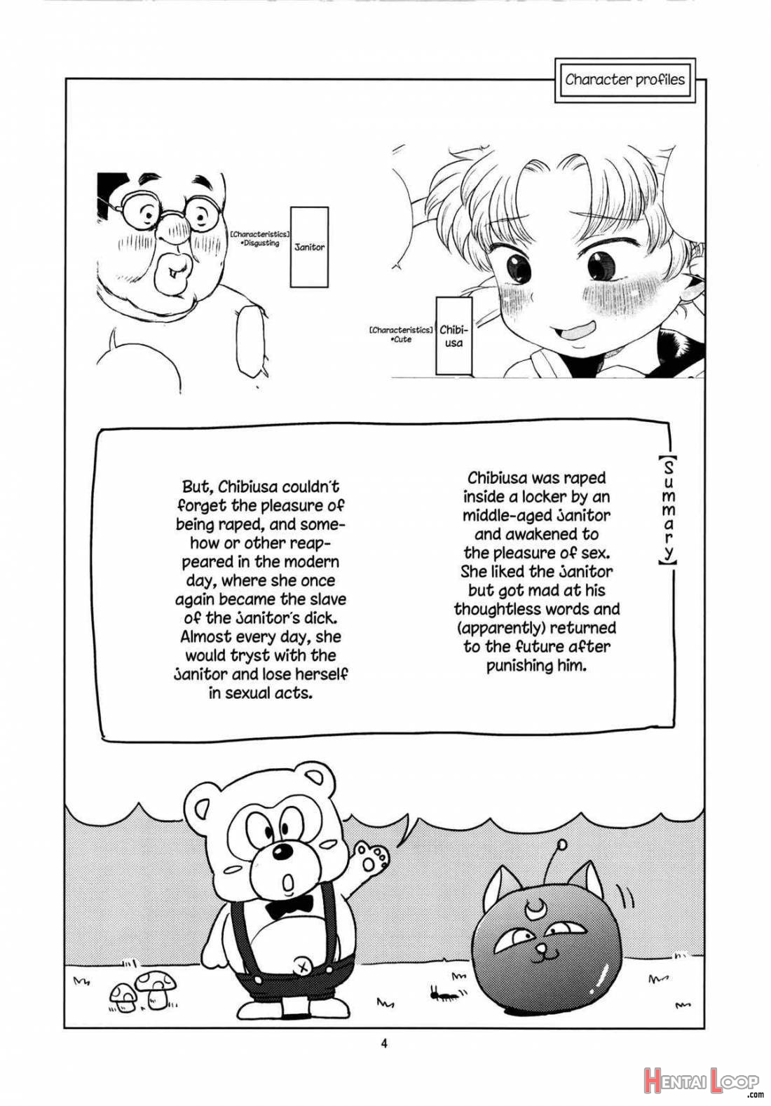 Chibiusa no Himitsu Diary page 2