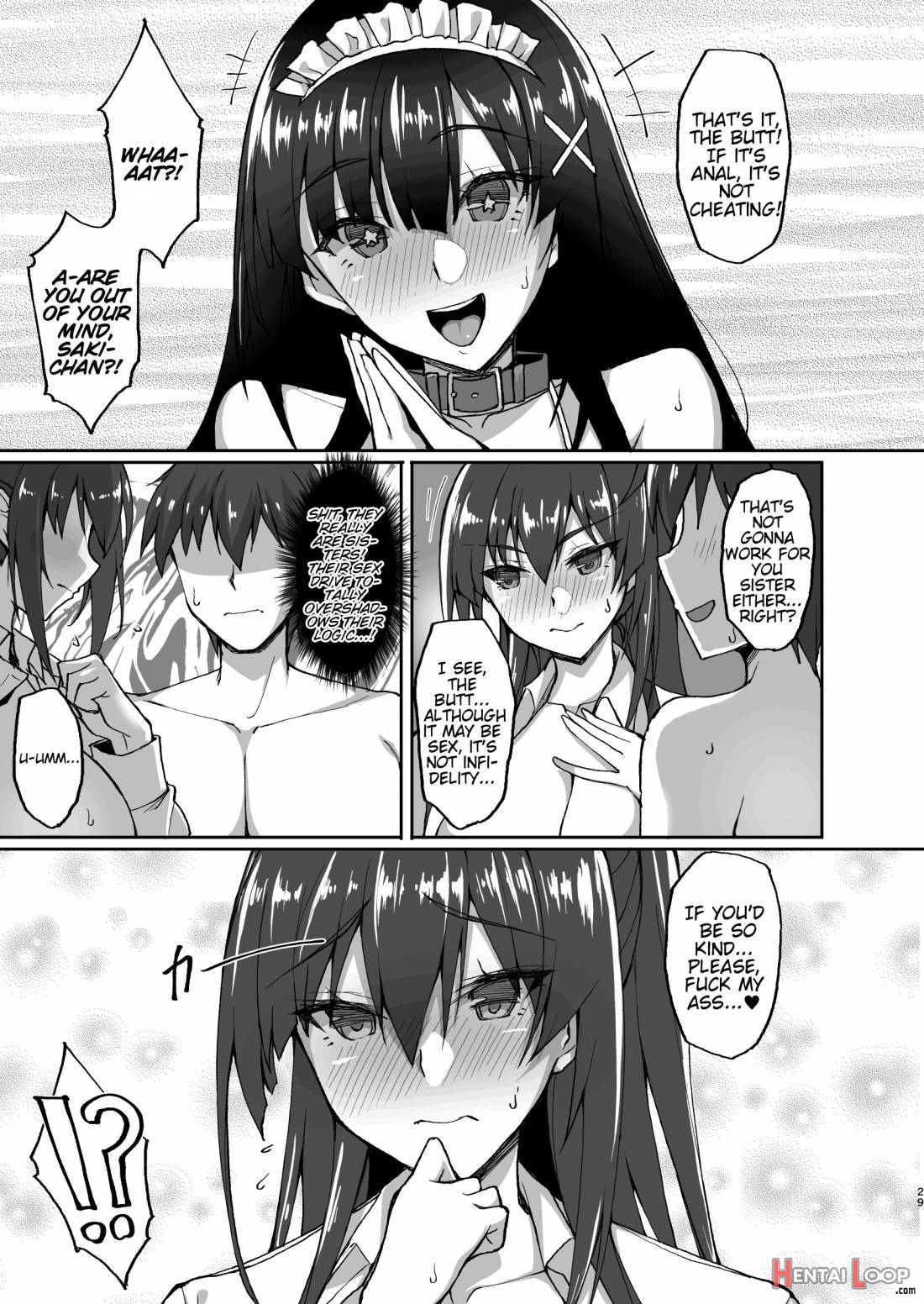 Chishojo Fuuki Iin no Minna ni Ienai Inbi na Onegai 4 ~Zoku Ouchi Sex to Imouto Onanie to Fuuki Iin no Shimai Donburi~ page 28