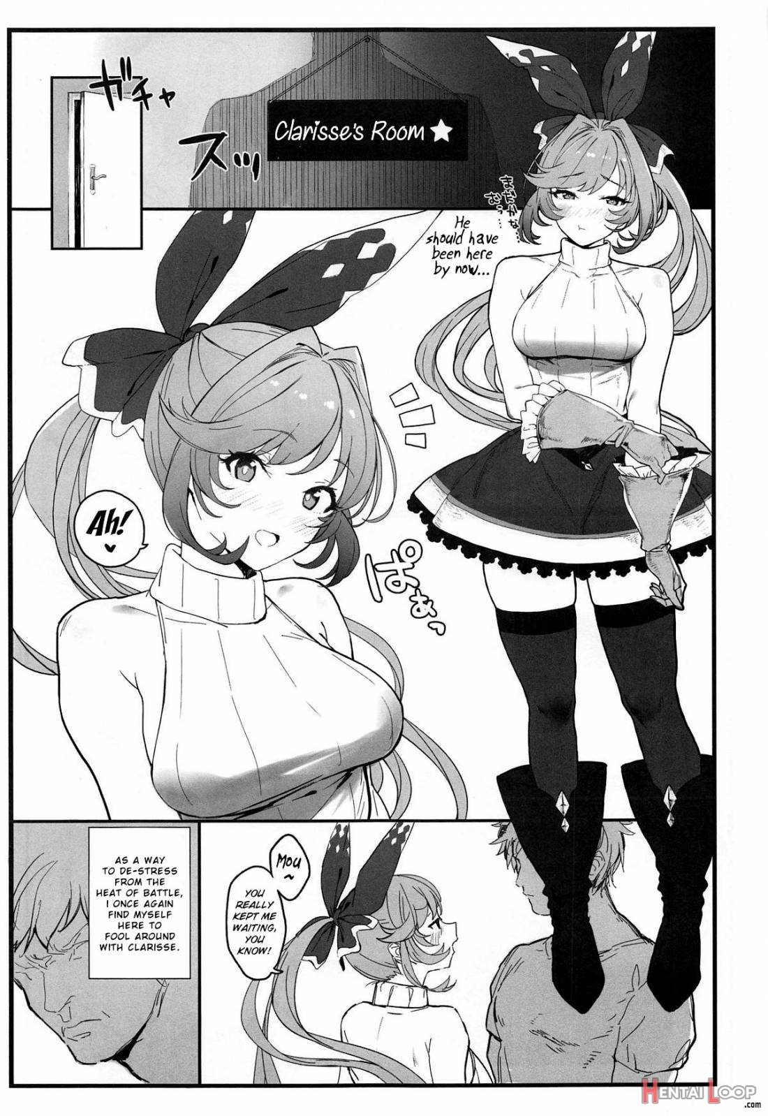 Clarisse-chan to Ichaicha Suru Hon page 2