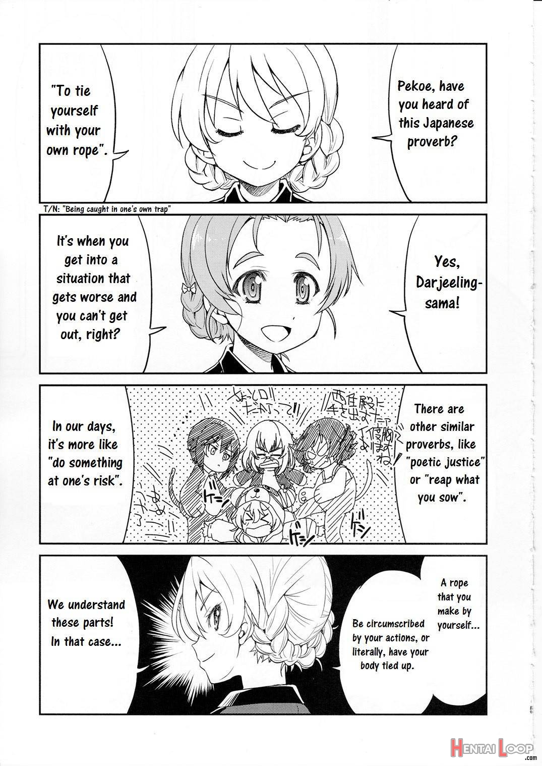 Darjeeling-sama Ichiban Shibari page 4