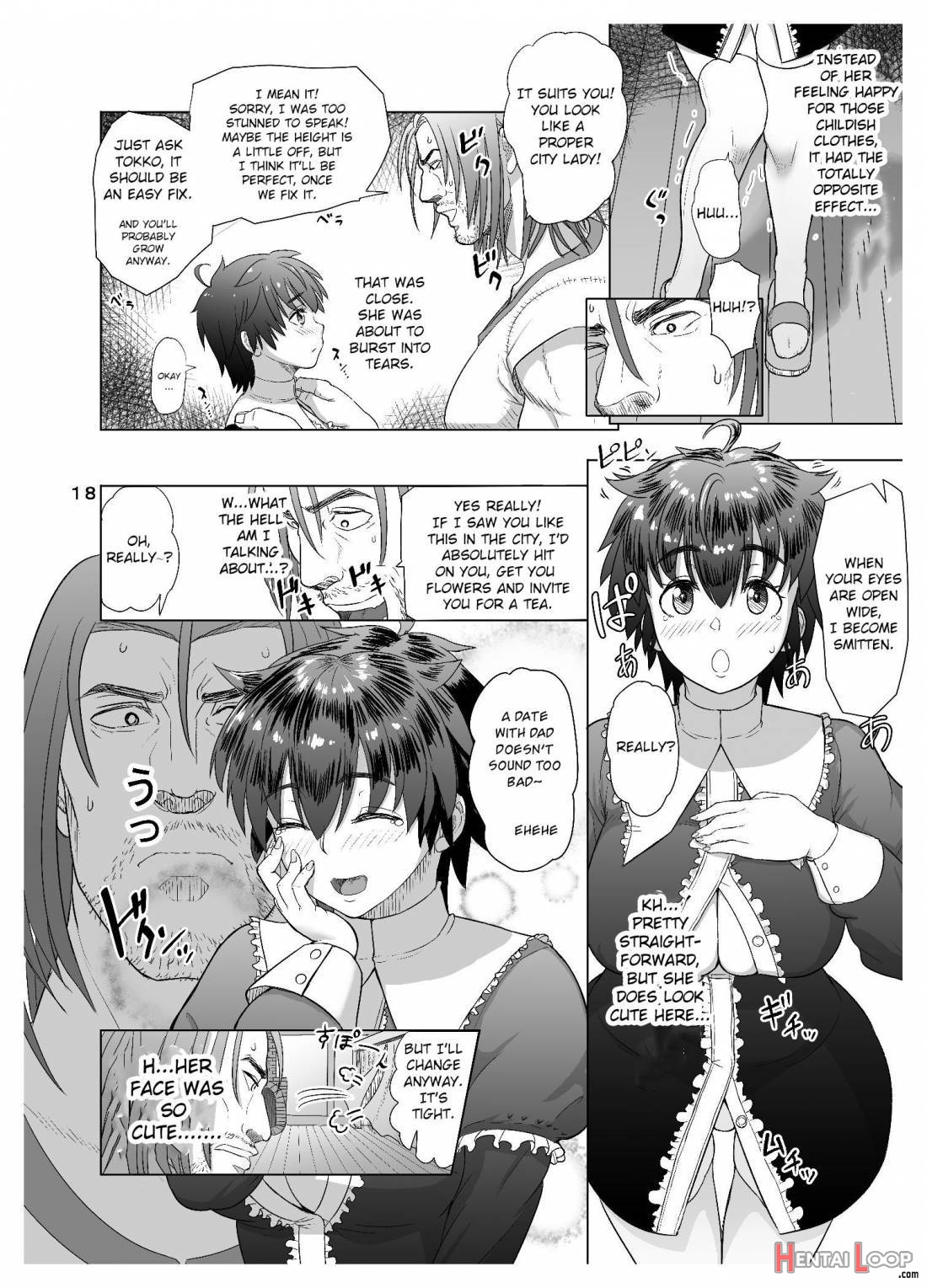 Datte Otoko wa Kedamono da mono Dai 1-wa Otou-san wa Ookami-san? page 15