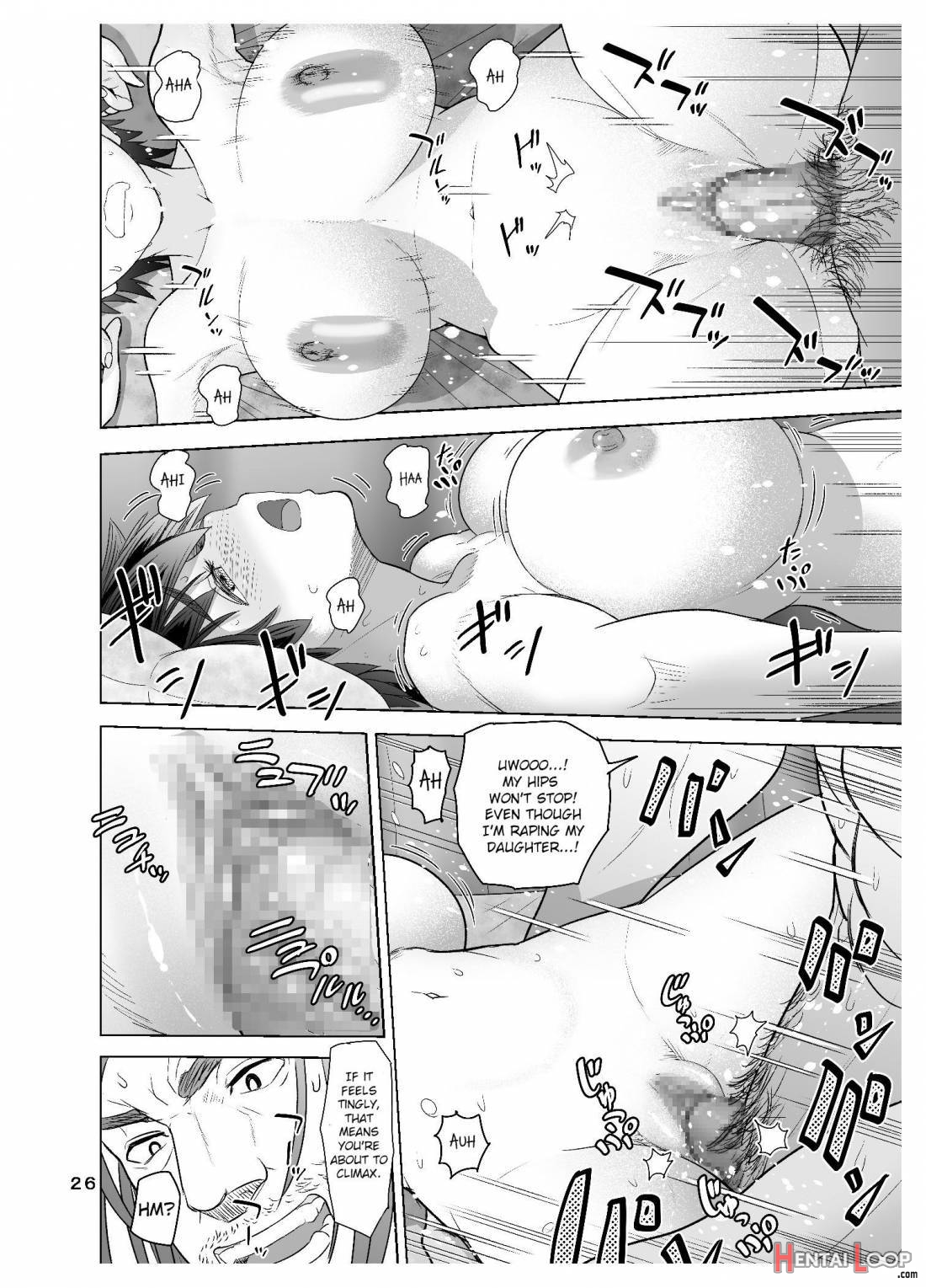 Datte Otoko wa Kedamono da mono Dai 1-wa Otou-san wa Ookami-san? page 23