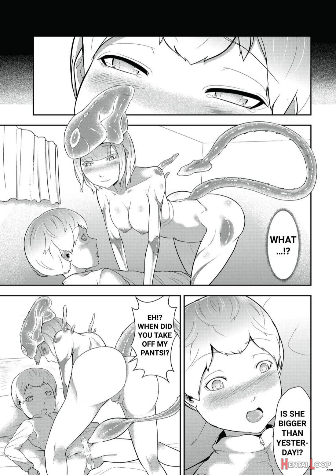 Dondon Seichou Suru Hatsujou no Igyou Musume to Boku page 9