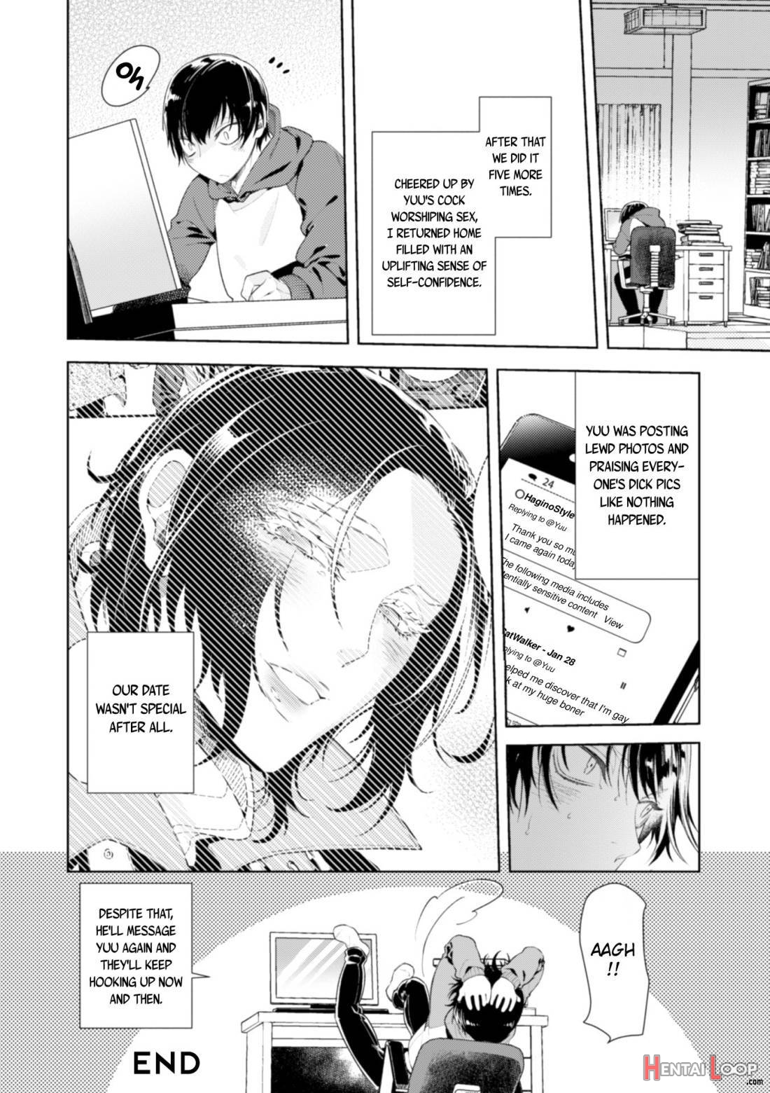 Donna O○○○○ Mo Zettai ni Hometekureru Uraaka Off-Pako Mesu Onii-san page 29