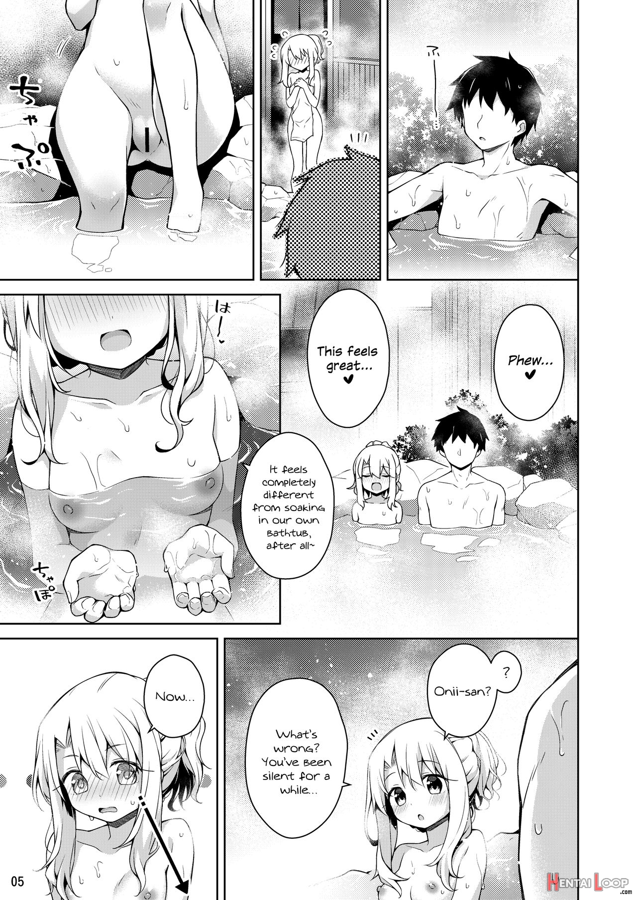 Entering The Hot Spring With Illya page 6