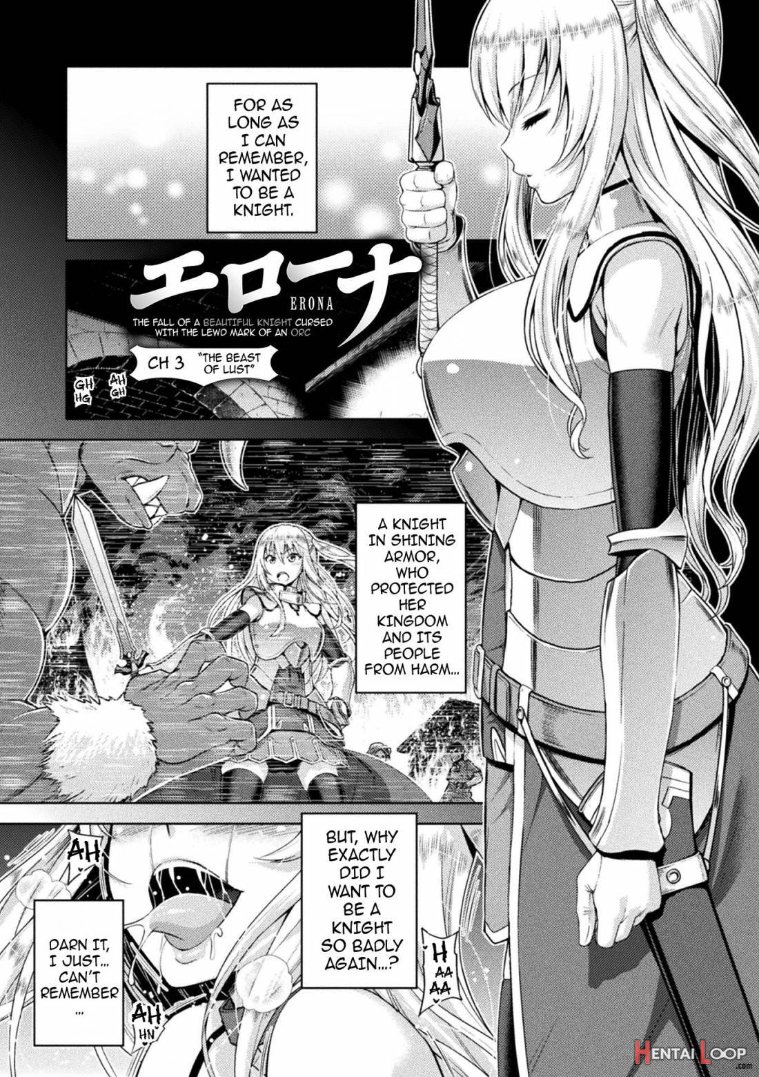 Erona ~Orc no Inmon ni Okasareta-onna Kishi no Matsuro~ page 53