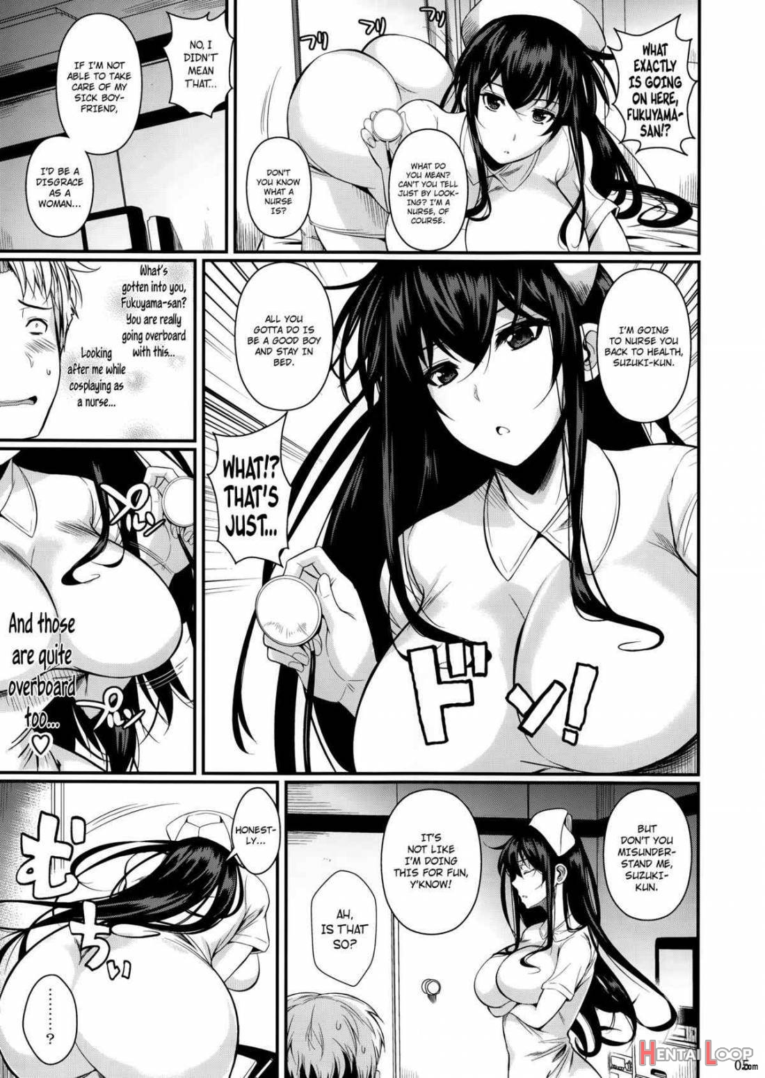 Fukuyama-san no Nakadashi Nurse page 4