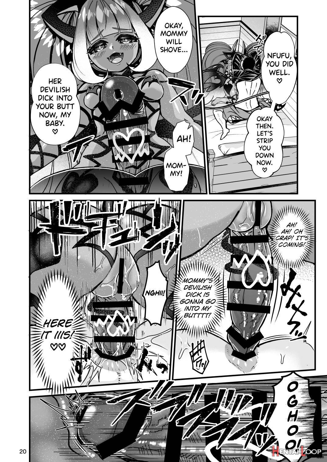 Futanari Devil Mama no Mesu ni Naru page 19