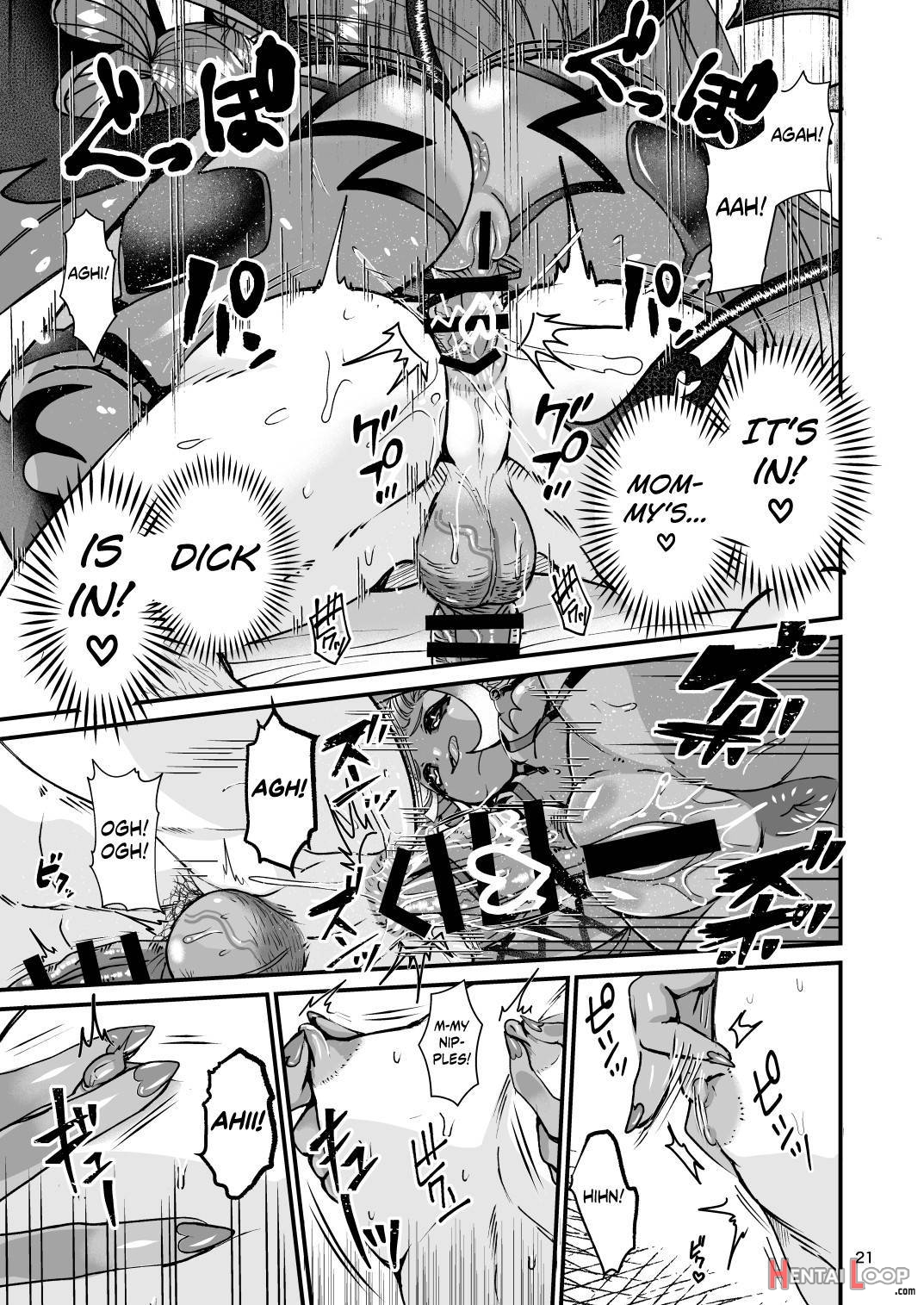 Futanari Devil Mama no Mesu ni Naru page 20