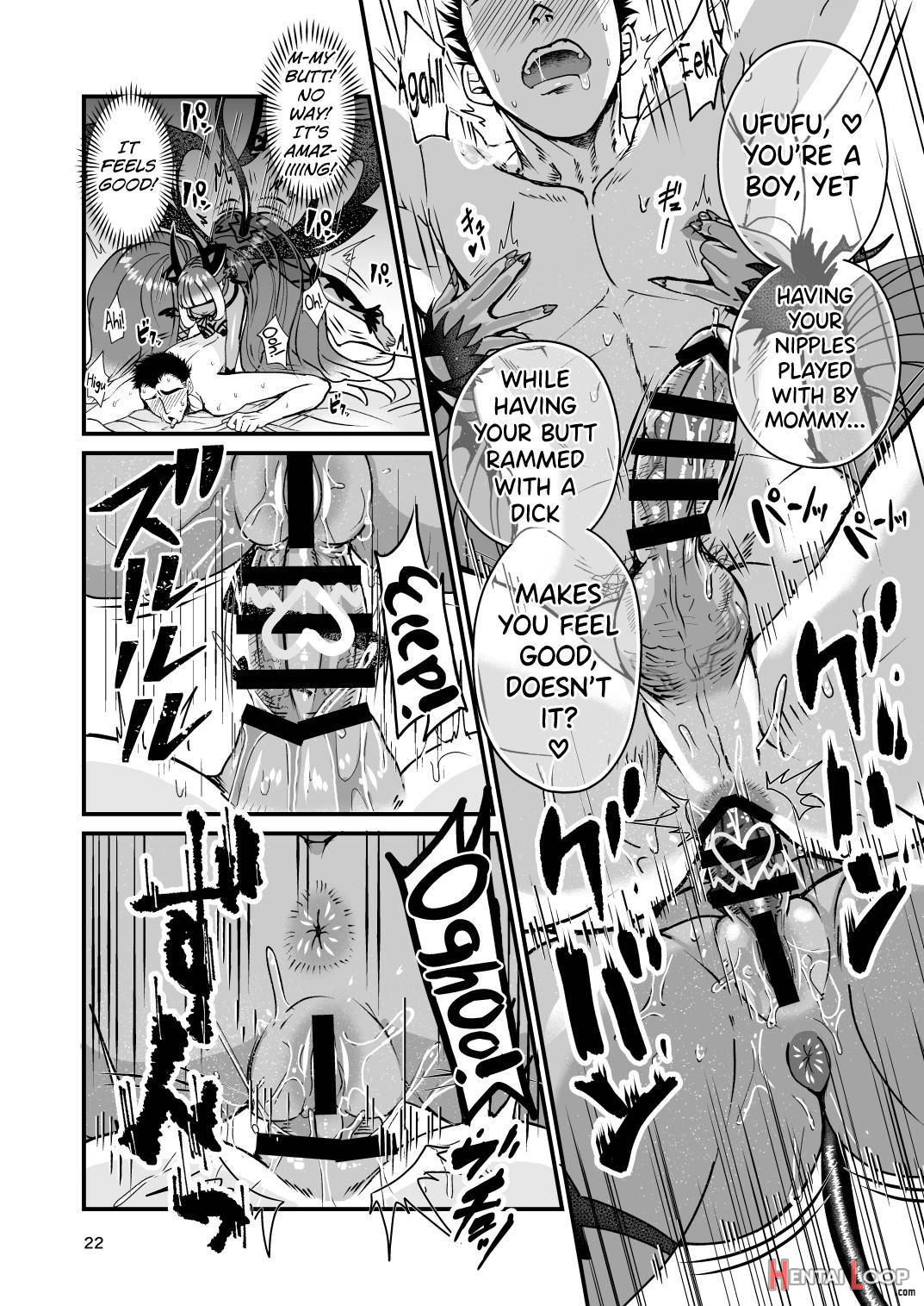 Futanari Devil Mama no Mesu ni Naru page 21