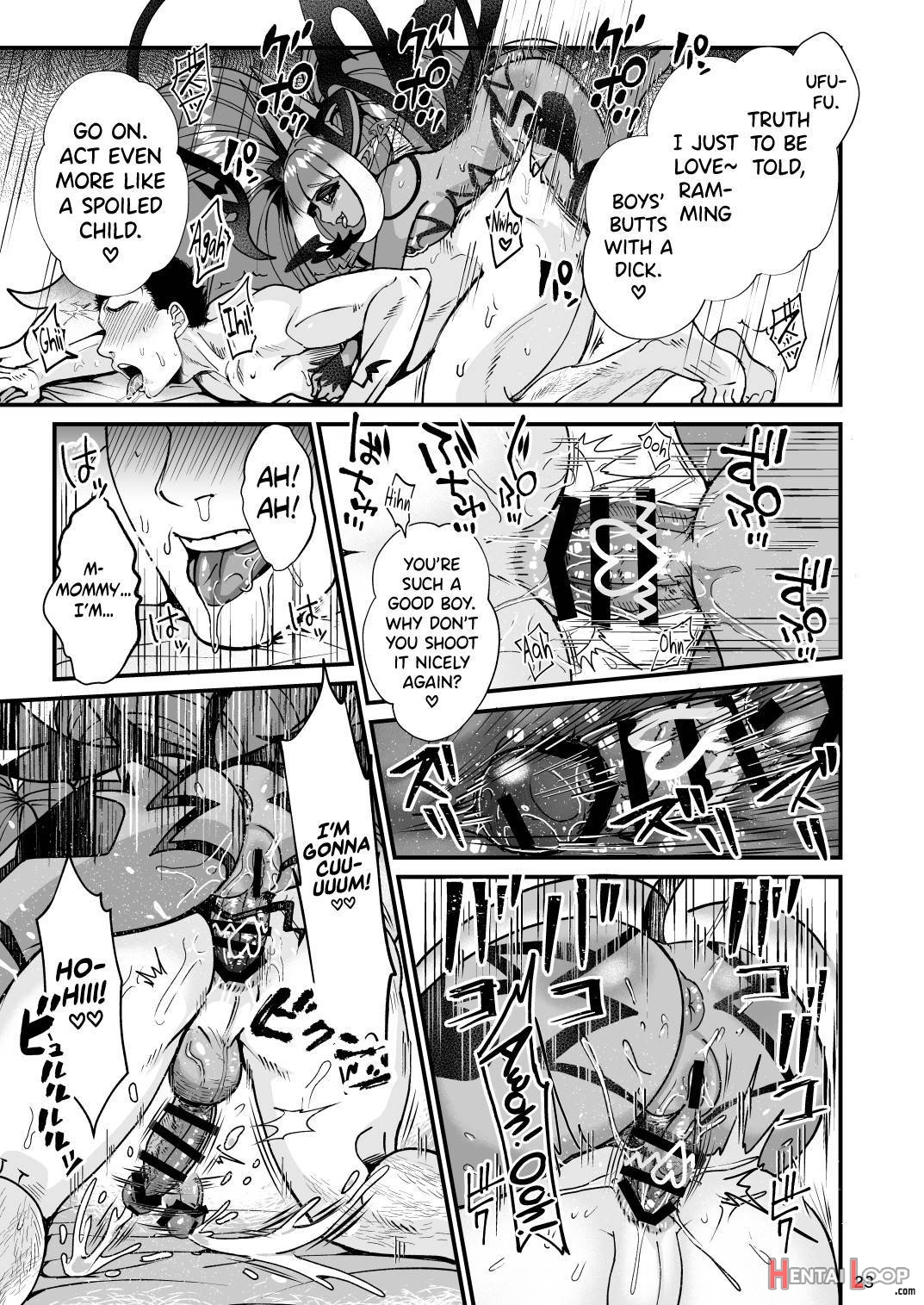 Futanari Devil Mama no Mesu ni Naru page 22