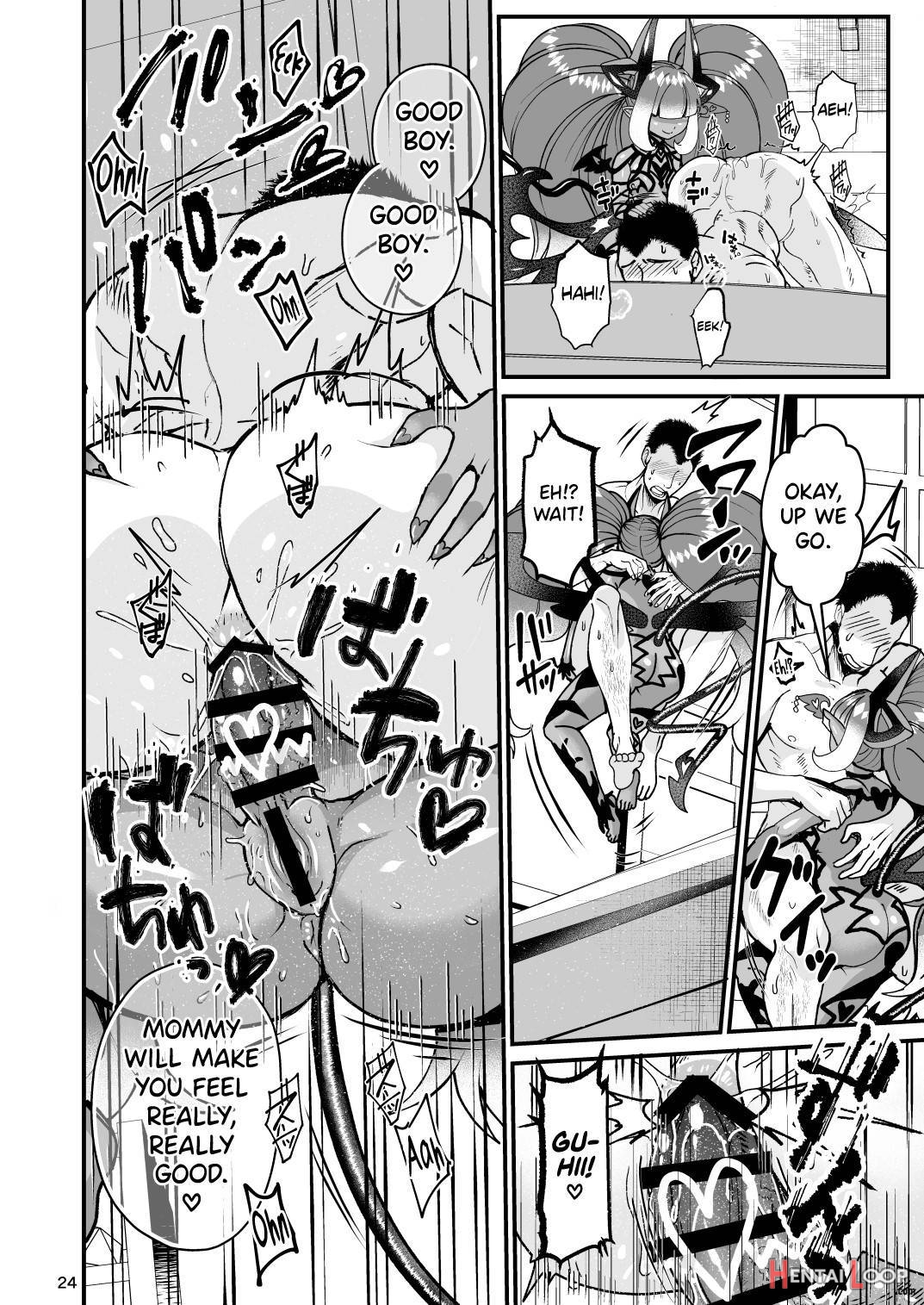 Futanari Devil Mama no Mesu ni Naru page 23