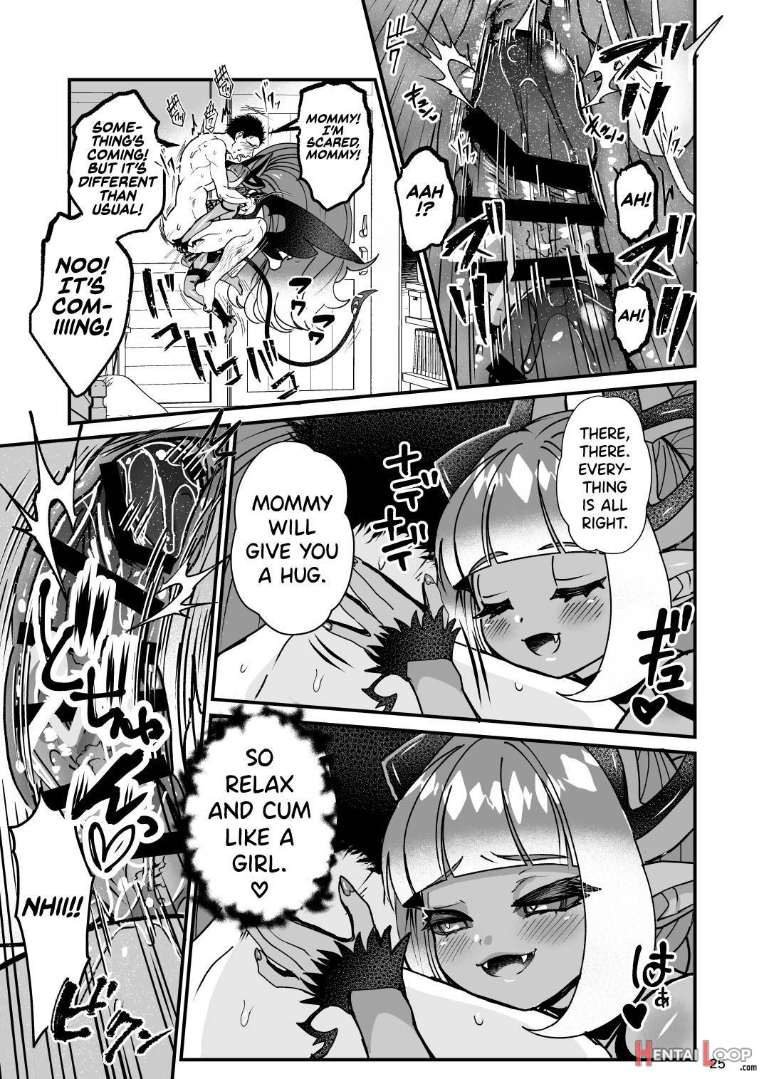 Futanari Devil Mama no Mesu ni Naru page 24