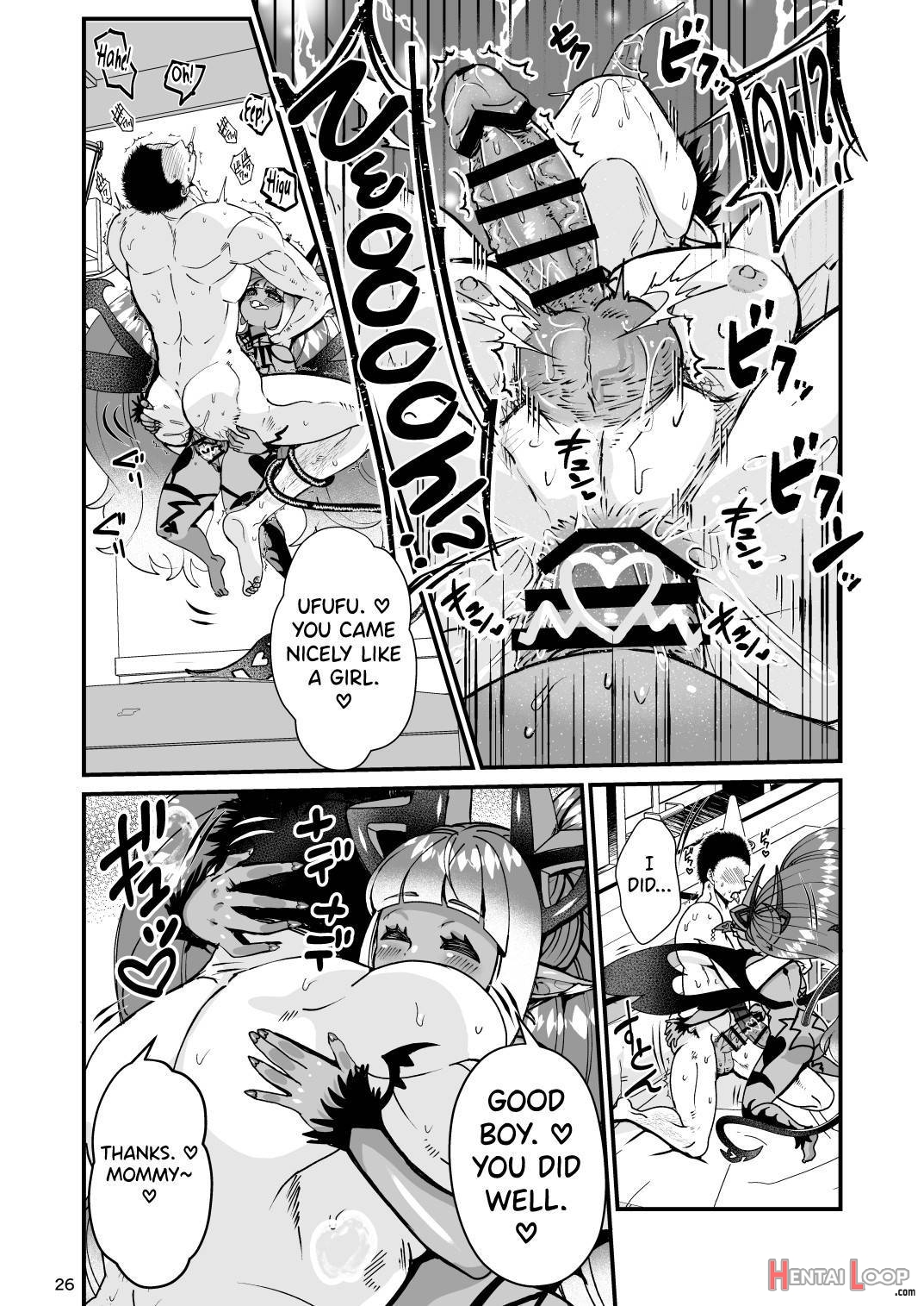 Futanari Devil Mama no Mesu ni Naru page 25