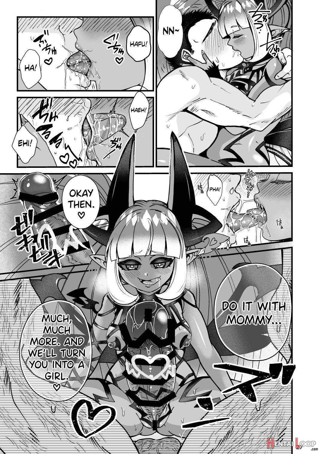 Futanari Devil Mama no Mesu ni Naru page 26