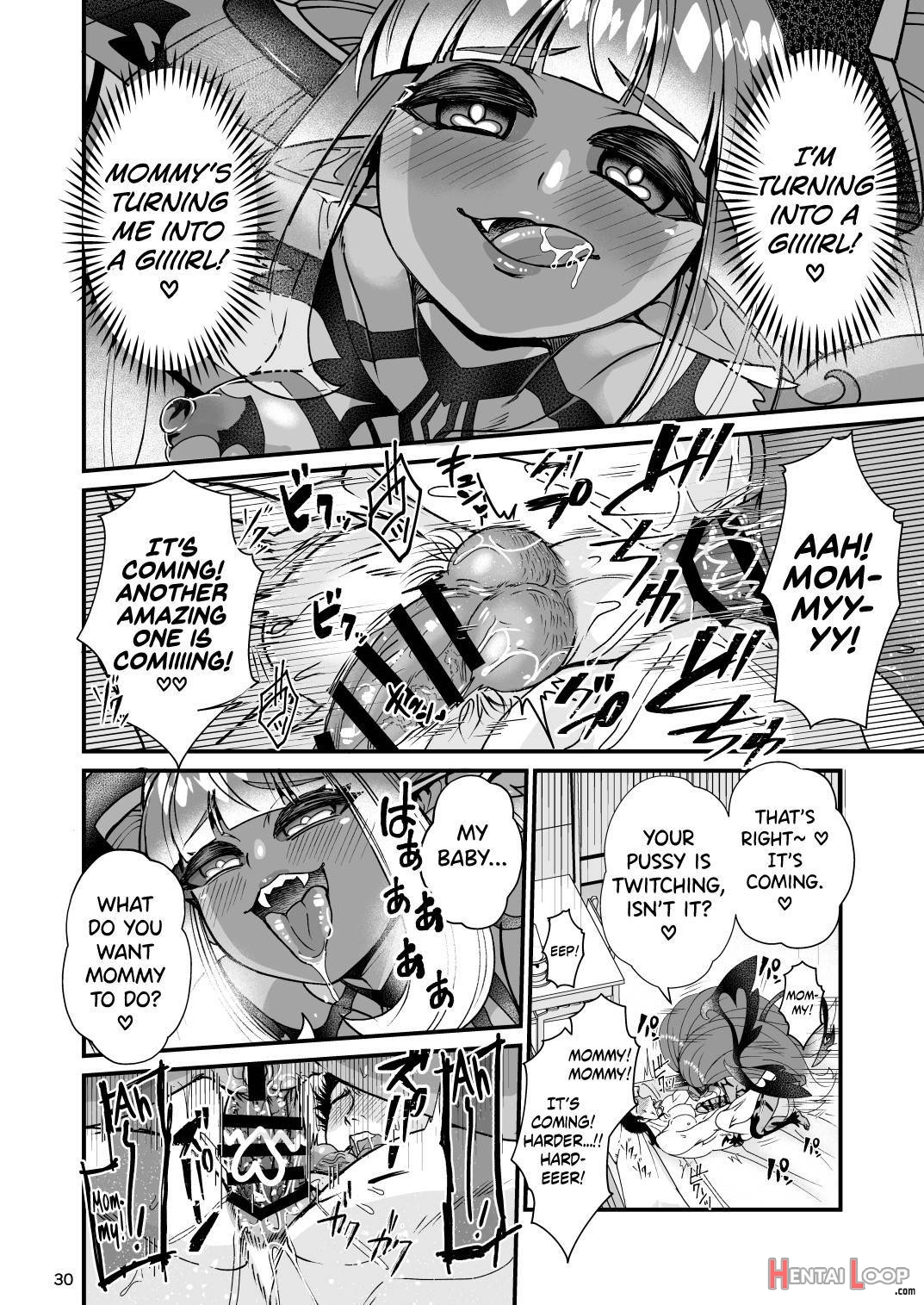 Futanari Devil Mama no Mesu ni Naru page 29