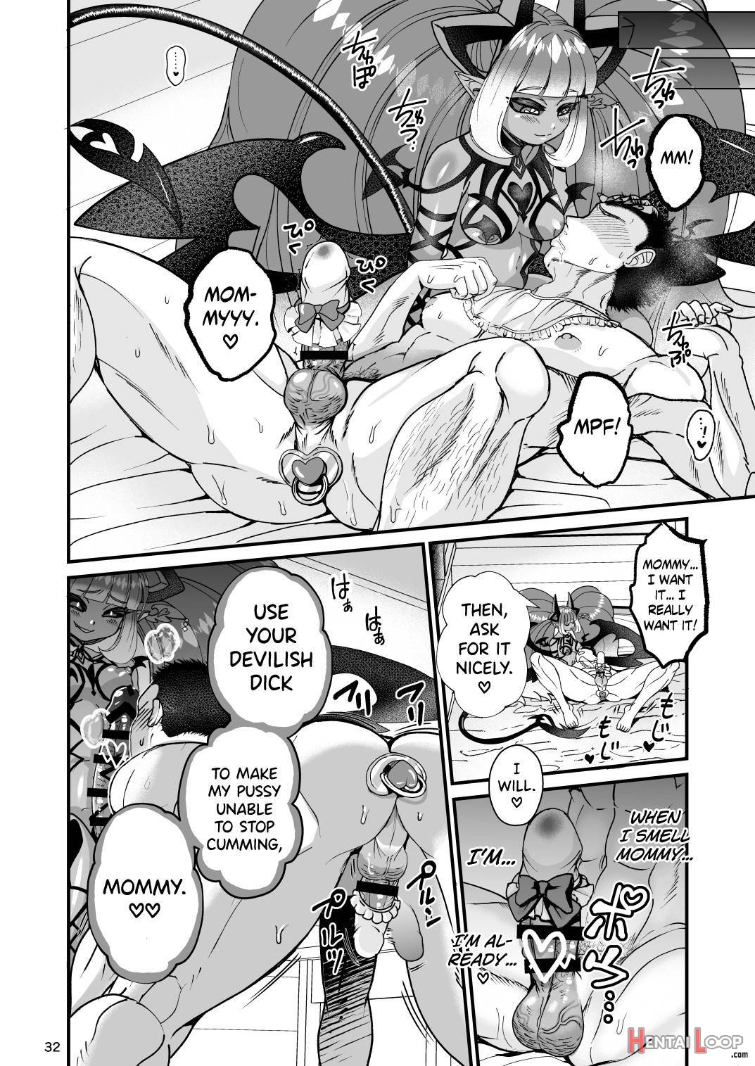 Futanari Devil Mama no Mesu ni Naru page 31