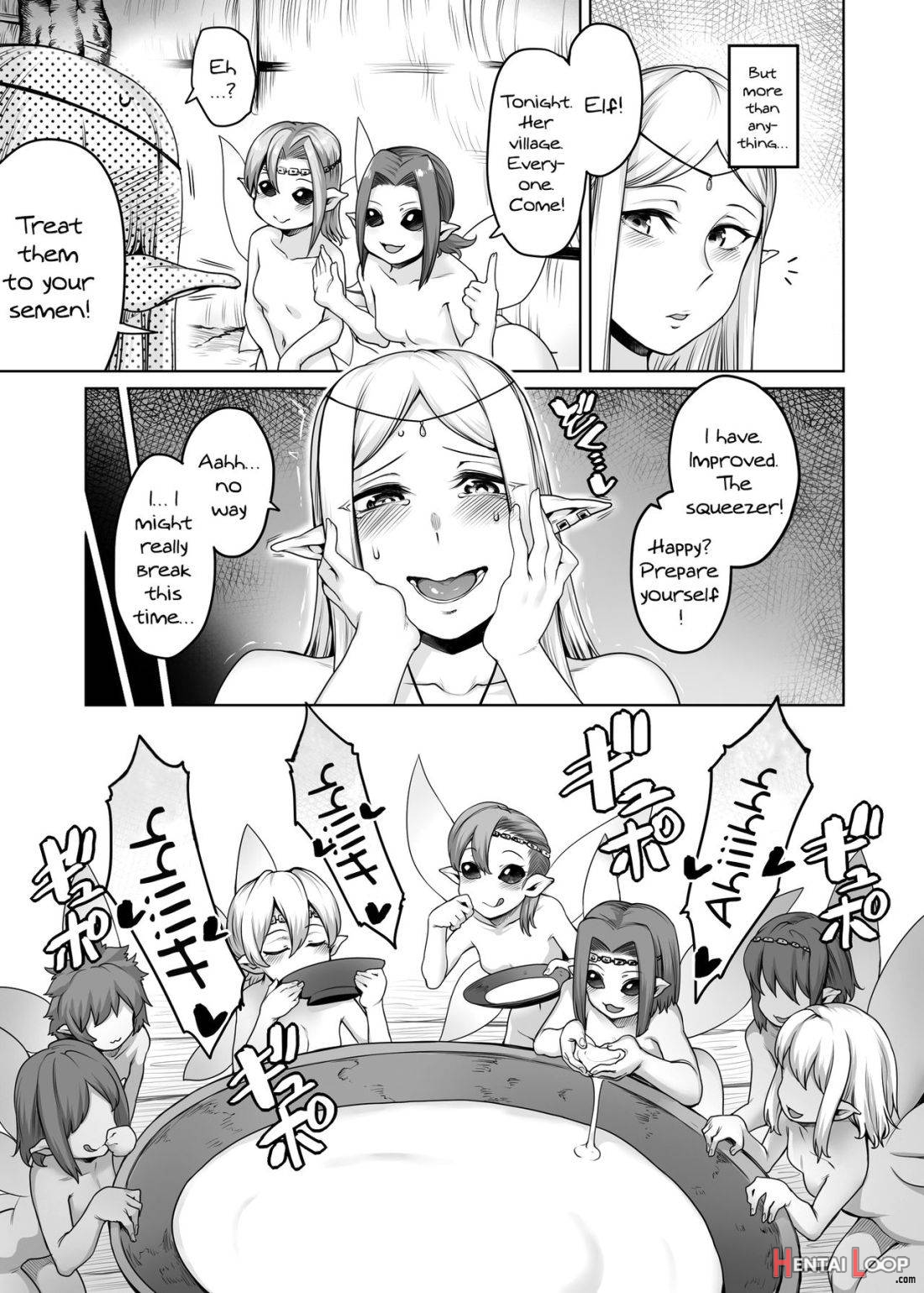 Futanari Elf to Yousei no Mori page 17